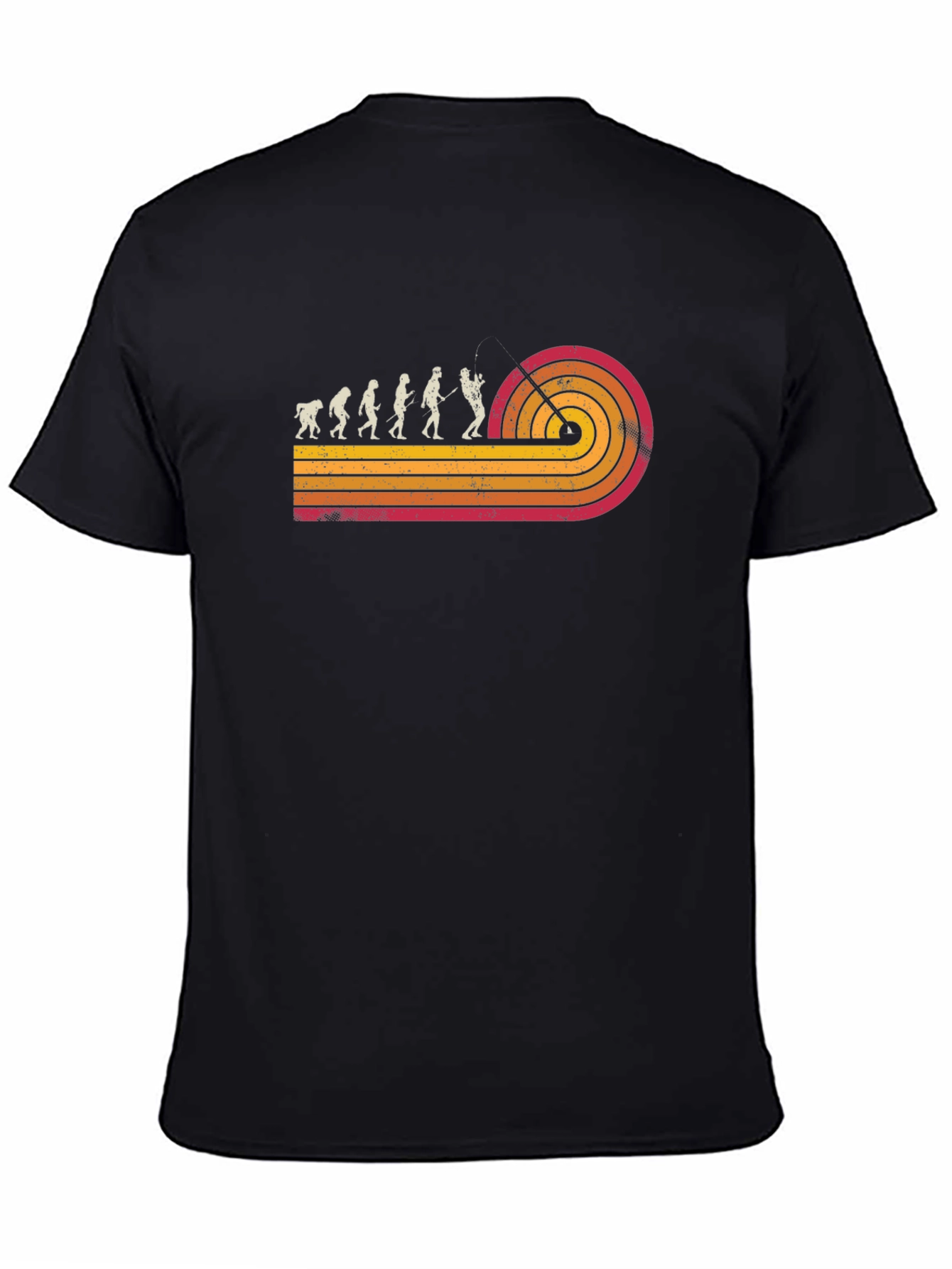 Retro Evolution Disc Golf T-Shirt