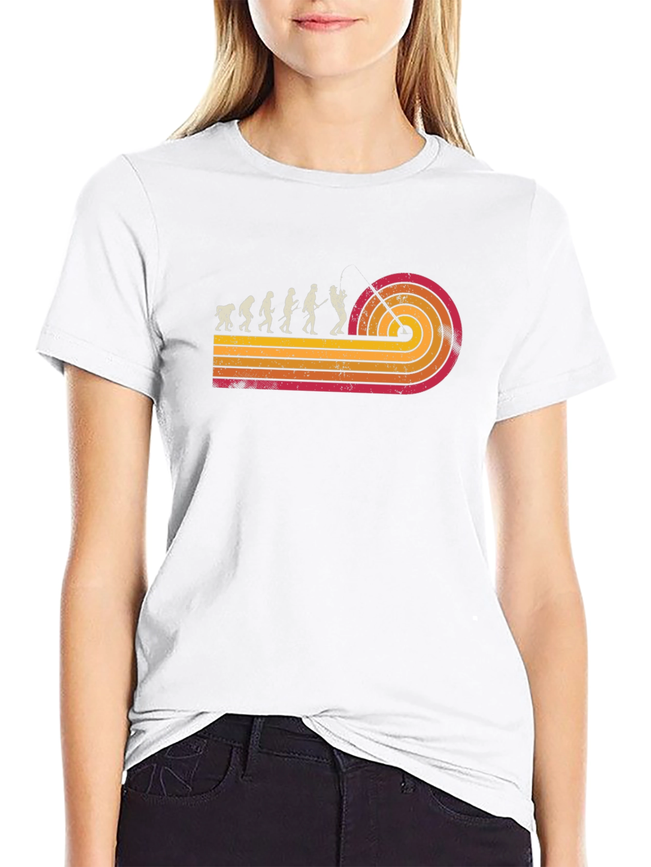 Retro Evolution Disc Golf T-Shirt