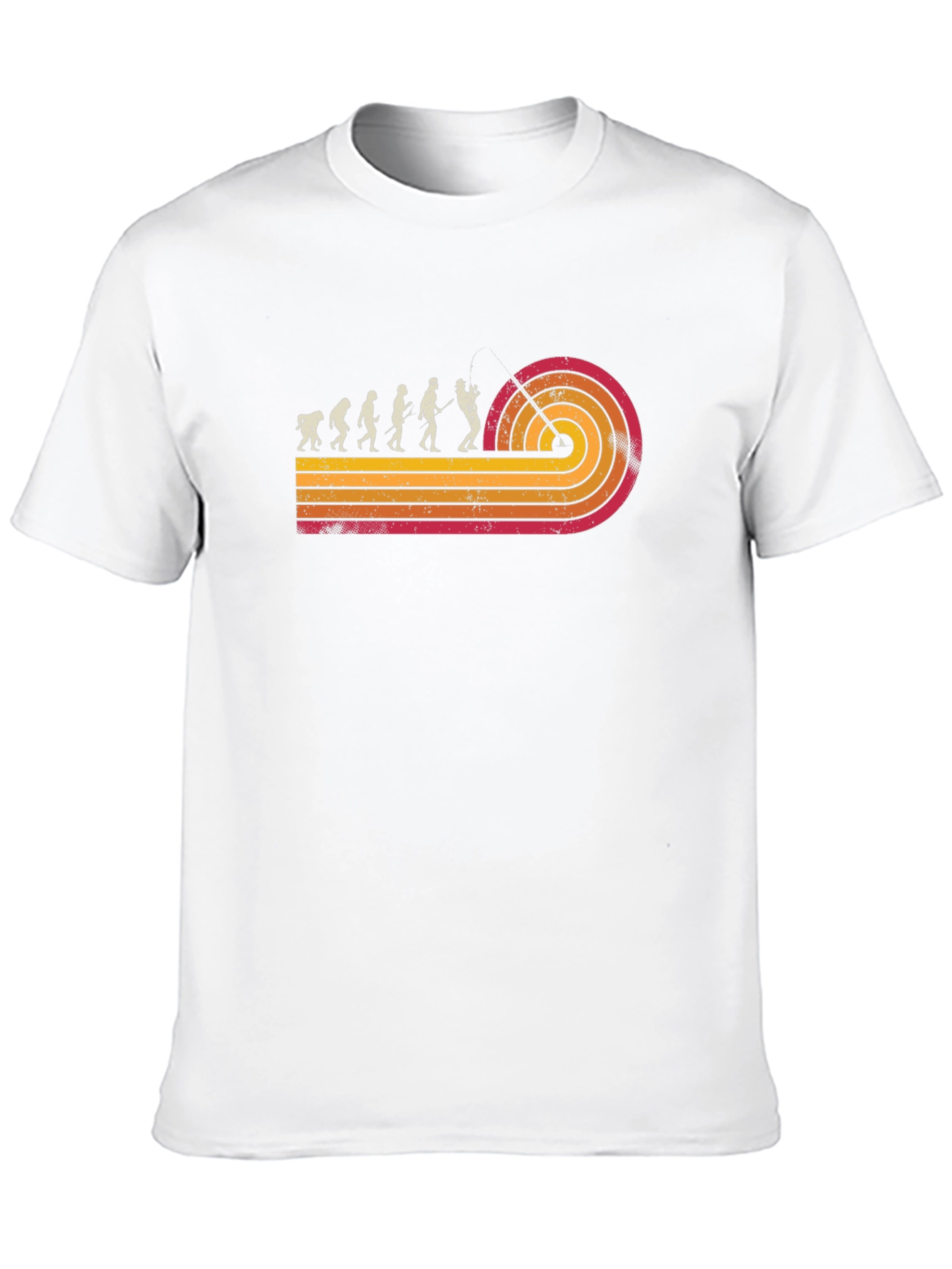 Retro Evolution Disc Golf T-Shirt