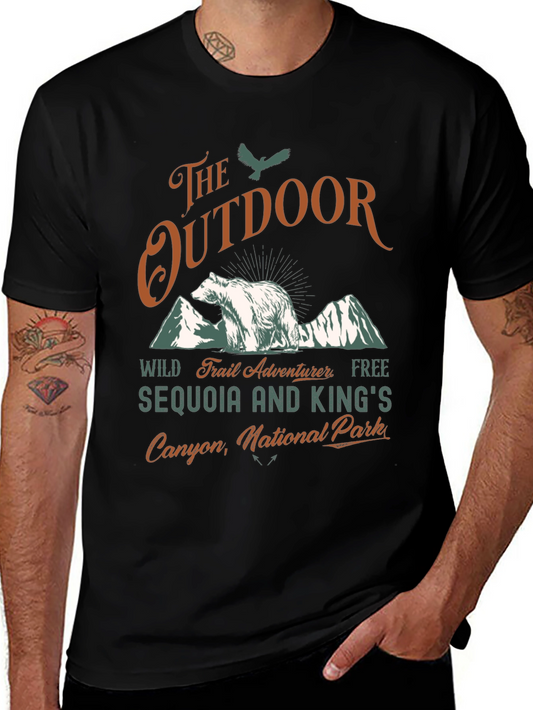 Outdoor Adventurer T-Shirt Sequoia & Kings Canyon National Park
