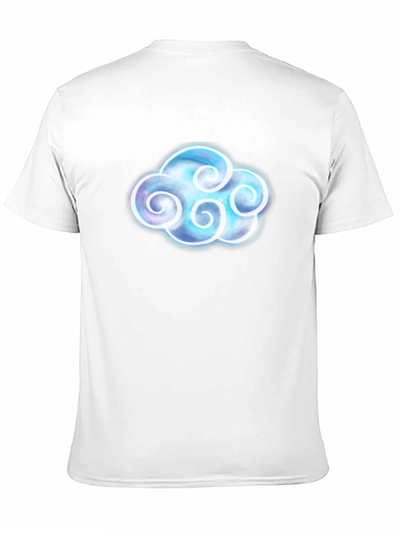 Cool Cloud Graphic Black T-Shirt