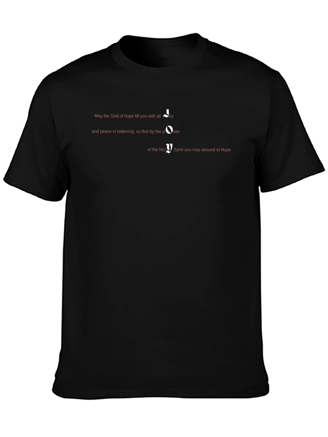 Joy Christian Hope T-Shirt