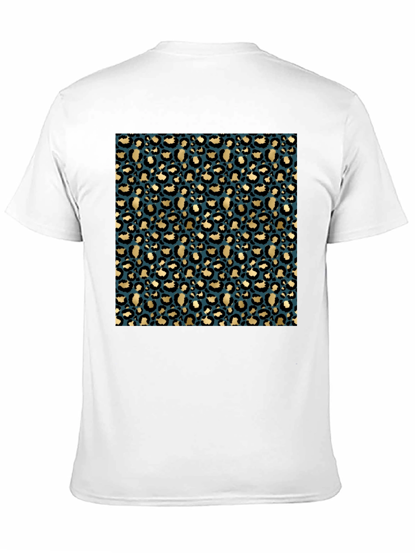 Leopard Print Crew Neck T-Shirt