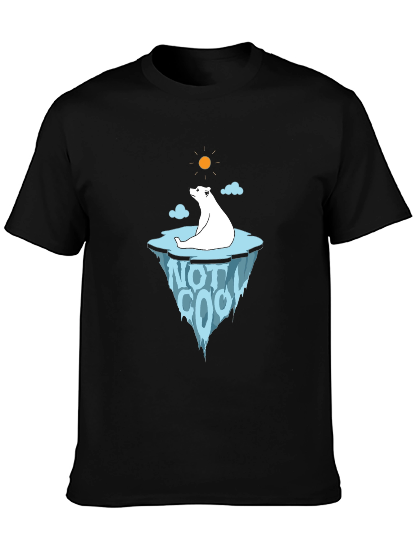 Polar Bear Not Cool Graphic Tee