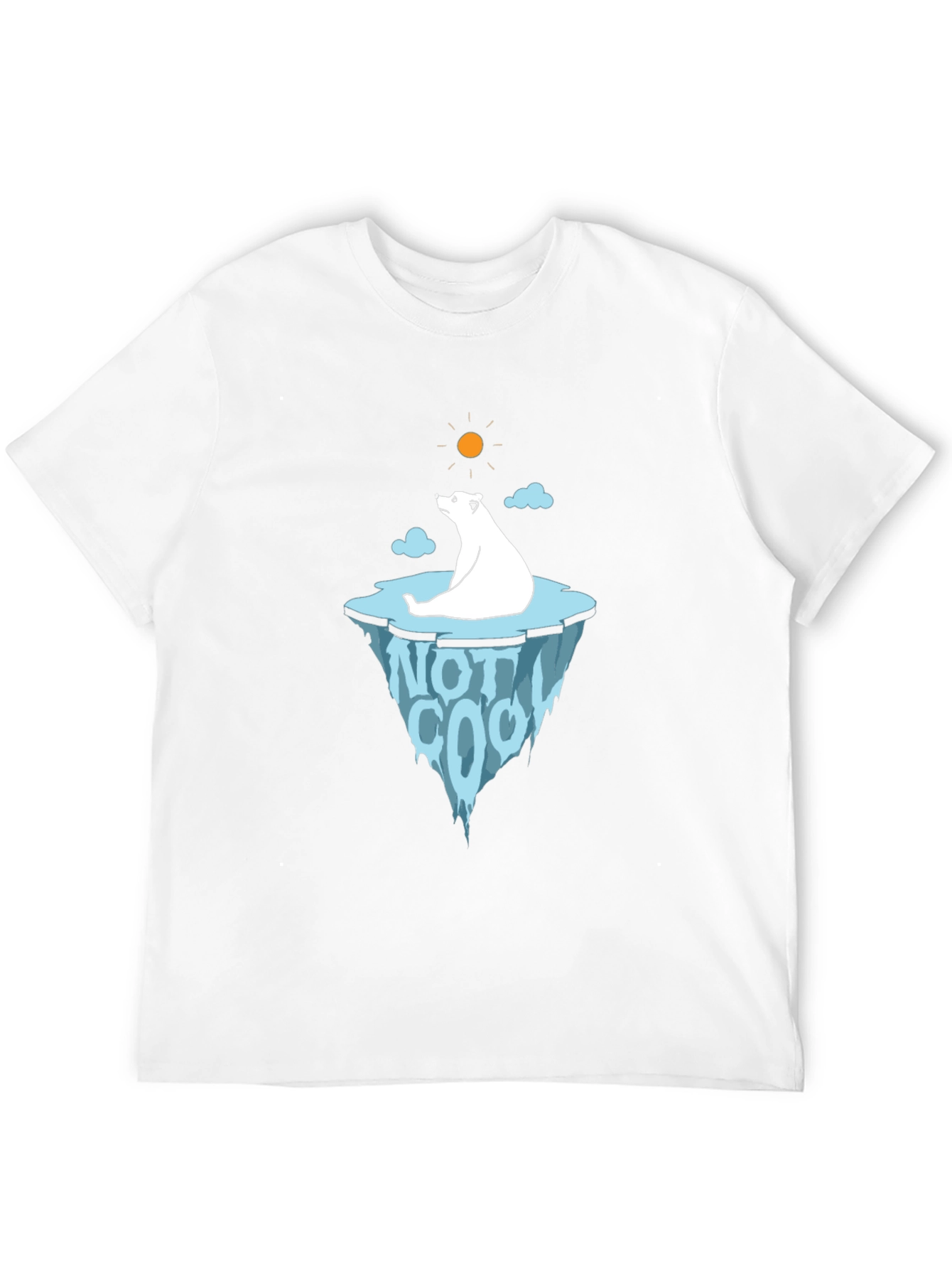 Polar Bear Not Cool Graphic Tee
