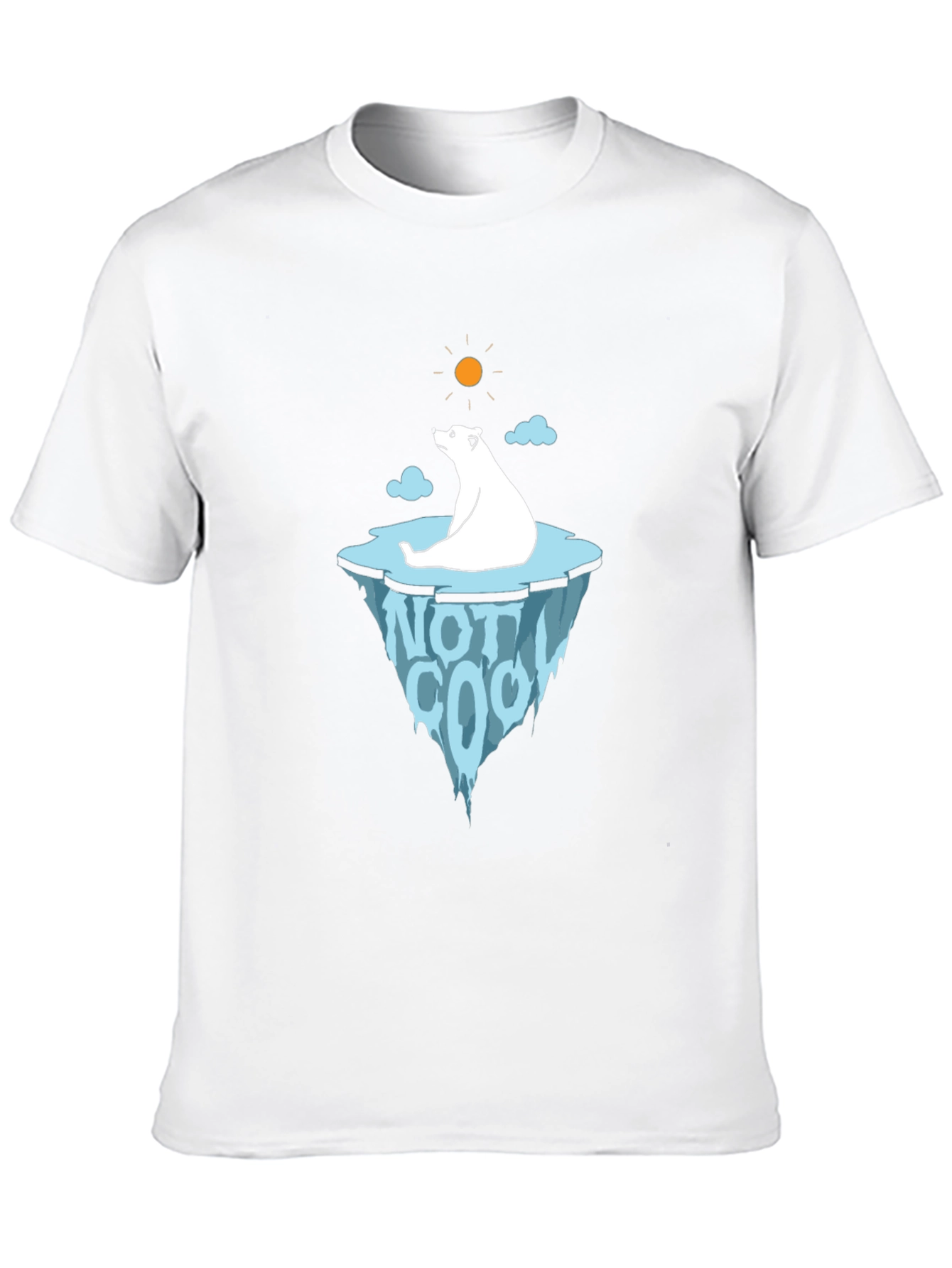 Polar Bear Not Cool Graphic Tee
