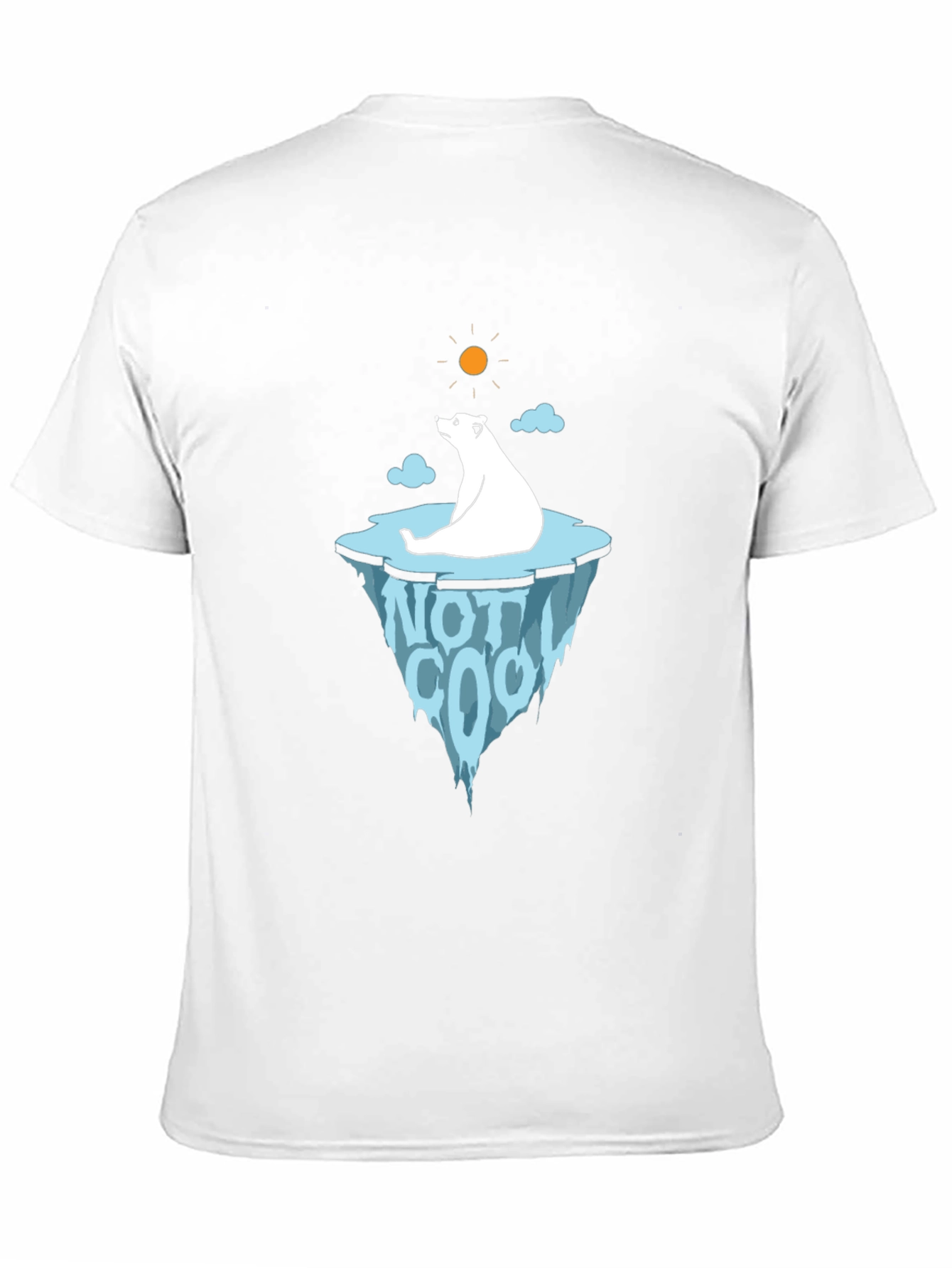 Polar Bear Not Cool Graphic Tee