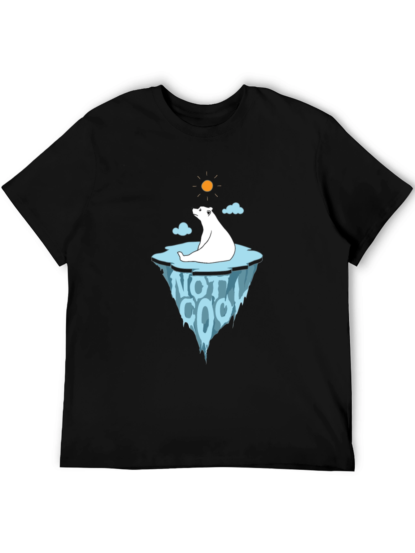 Polar Bear Not Cool Graphic Tee