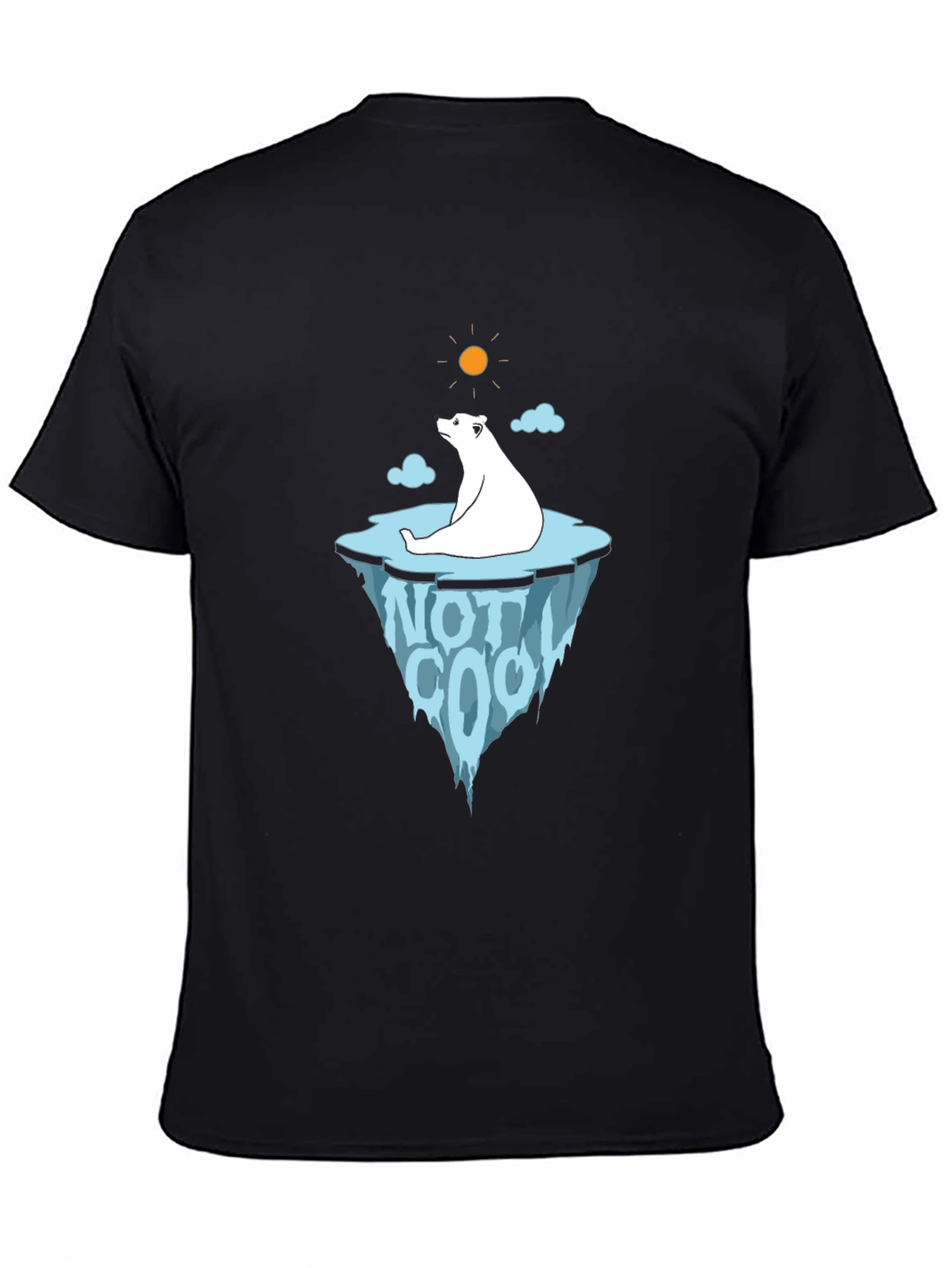 Polar Bear Not Cool Graphic Tee