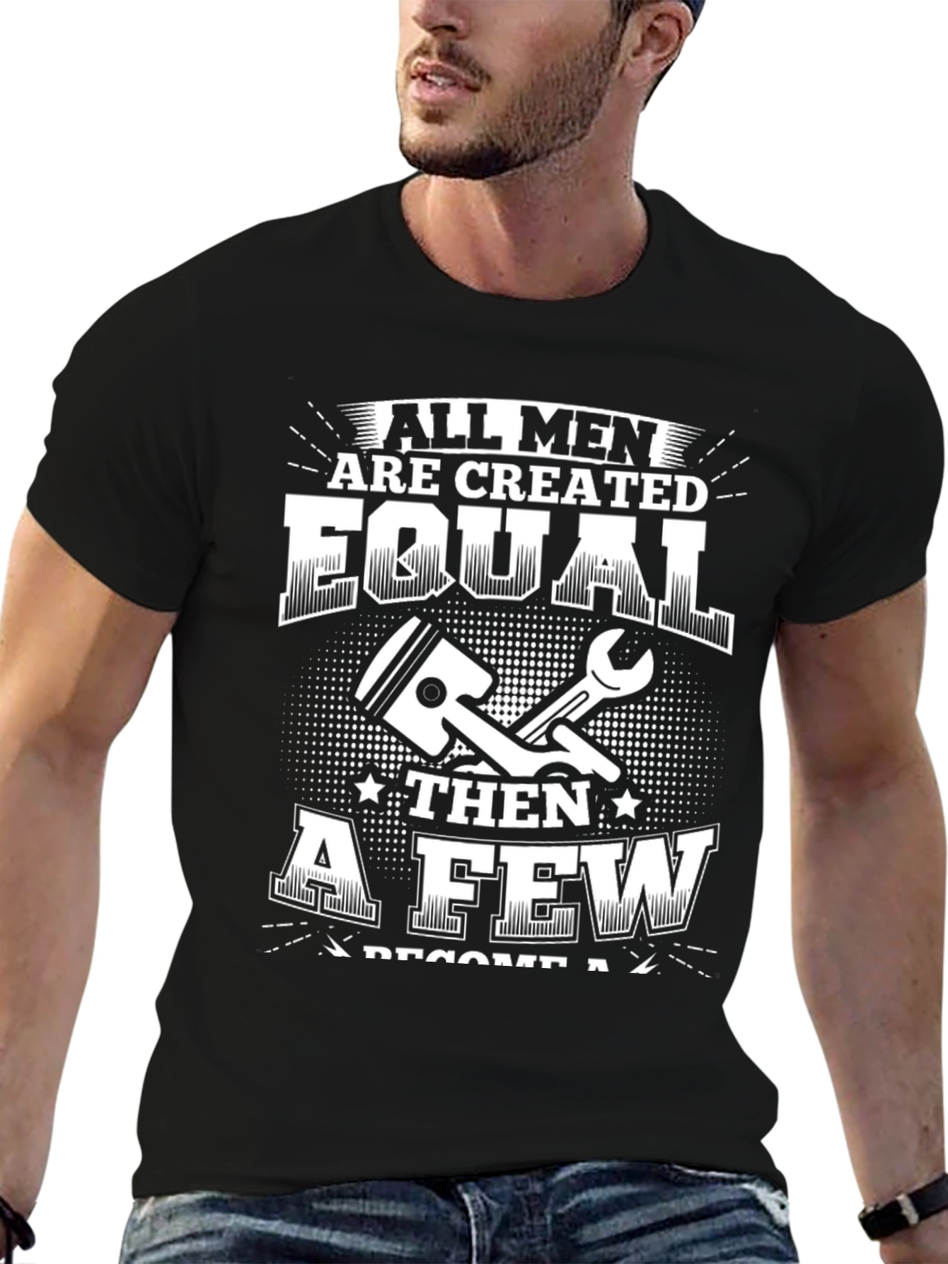 All Men Created Equal Mechanic T-Shirt