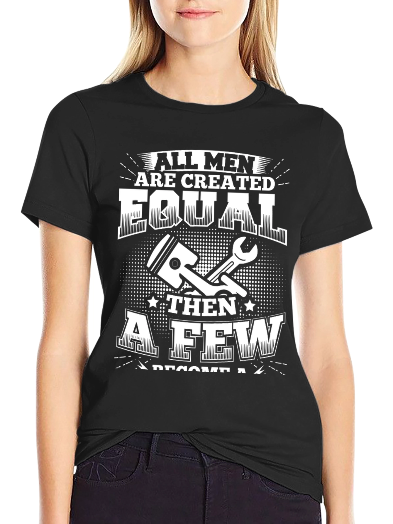 All Men Created Equal Mechanic T-Shirt