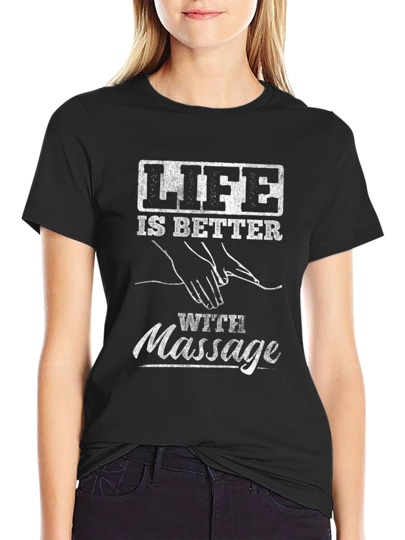 Life is Better with Massage T-Shirt