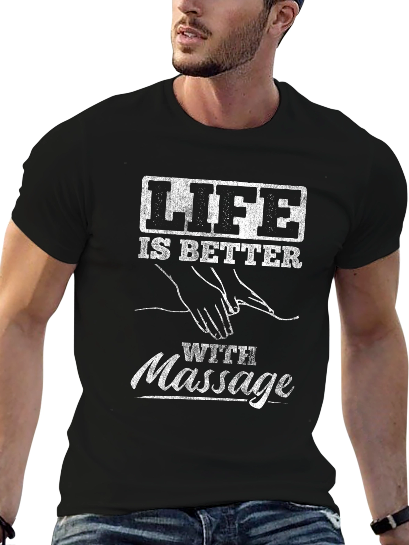Life is Better with Massage T-Shirt