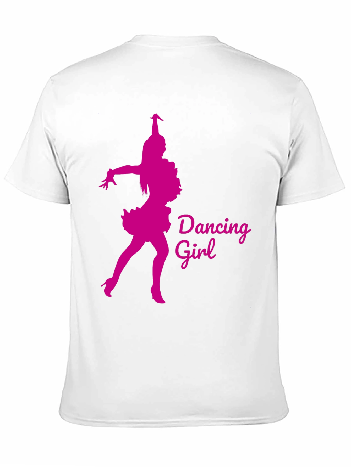 Dancing Girl Graphic Tee - Black