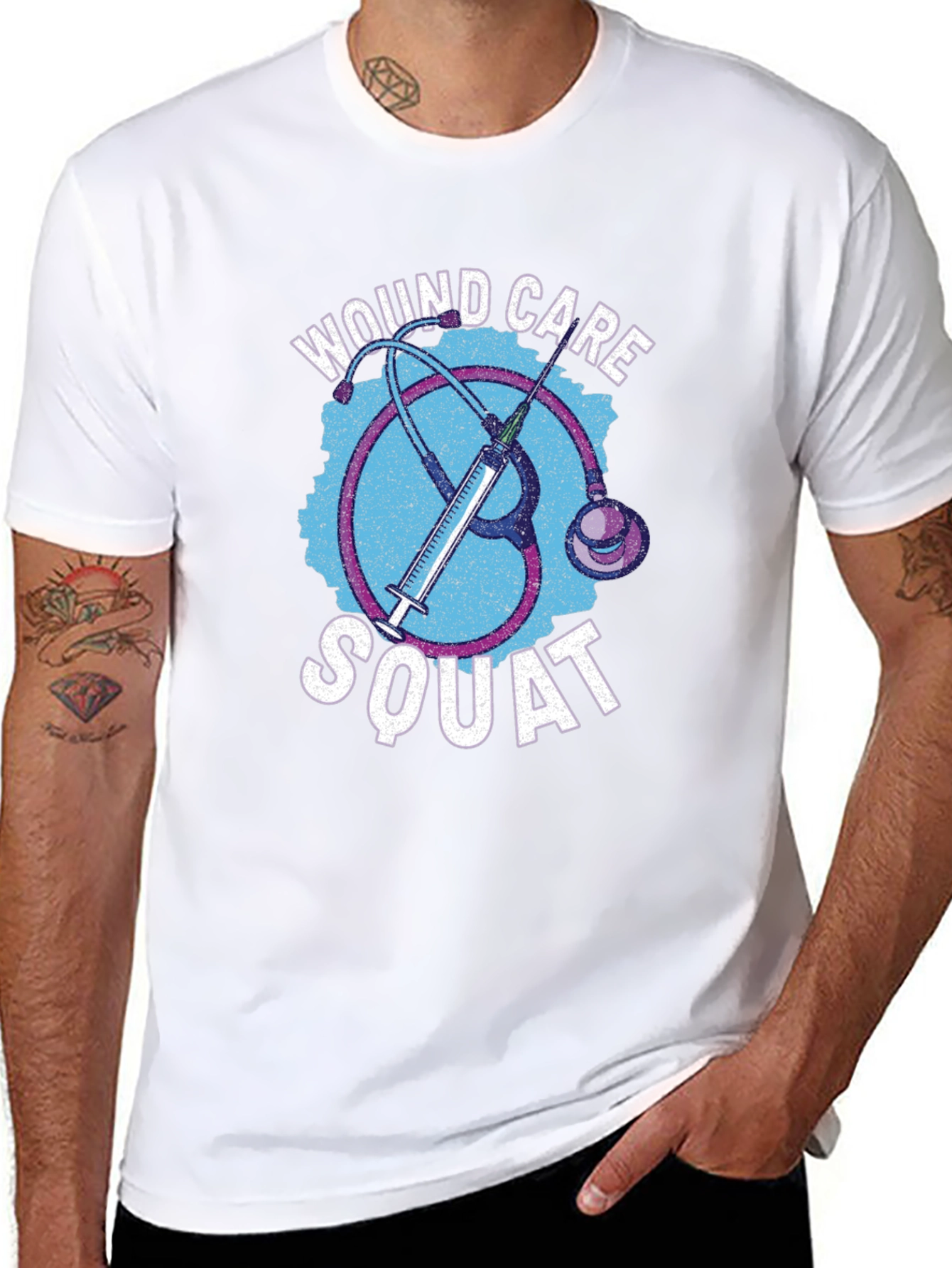Wound Care Squad Black T-Shirt