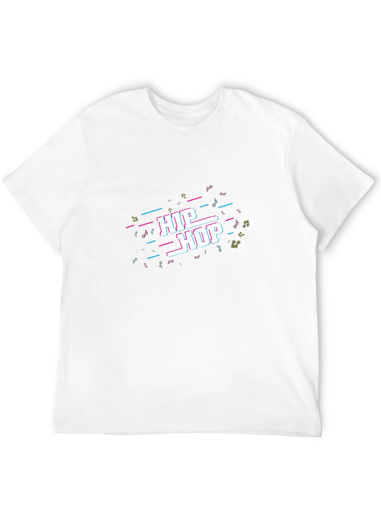 Hip Hop Music Graphic Black Tee