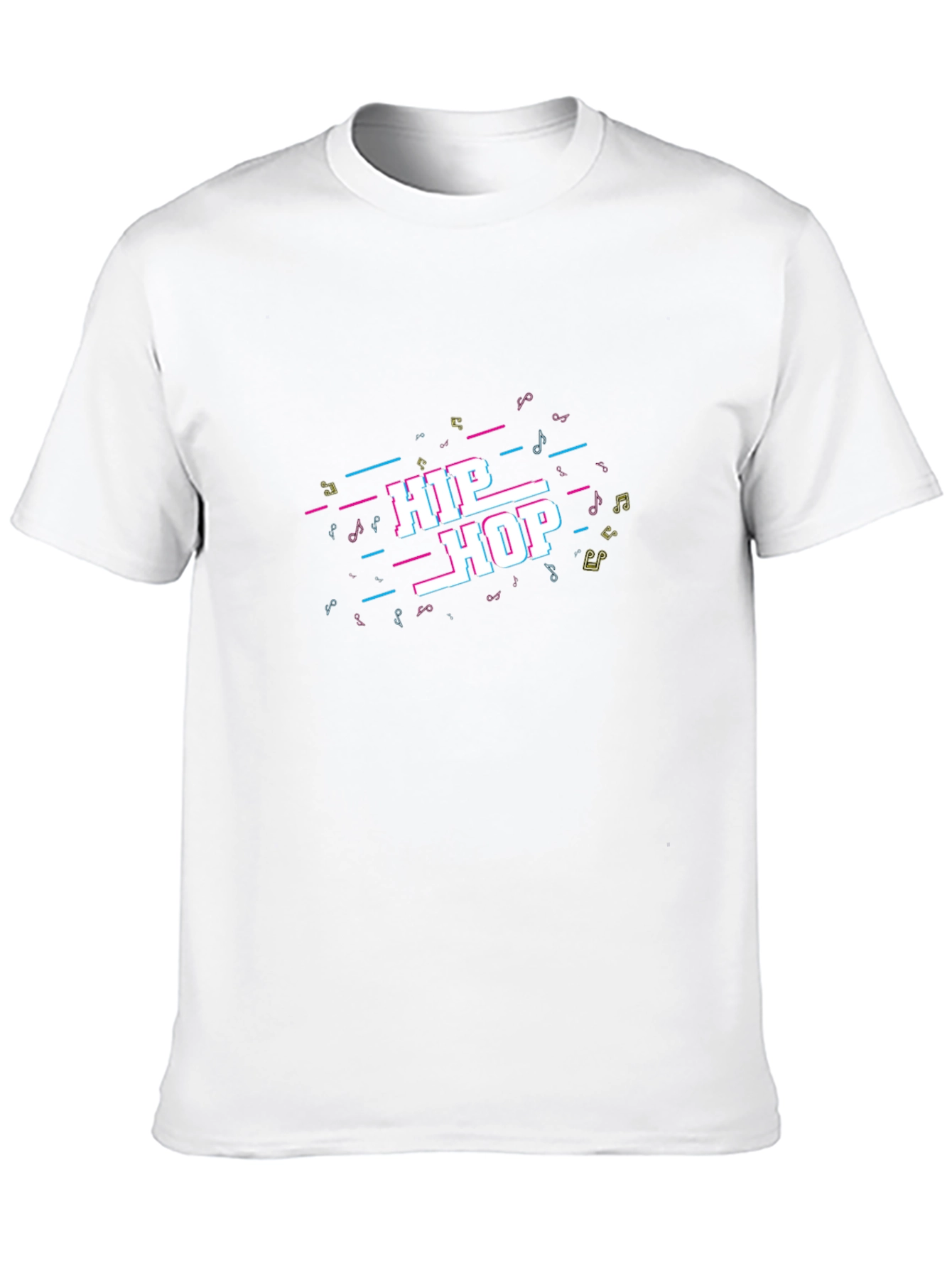 Hip Hop Music Graphic Black Tee
