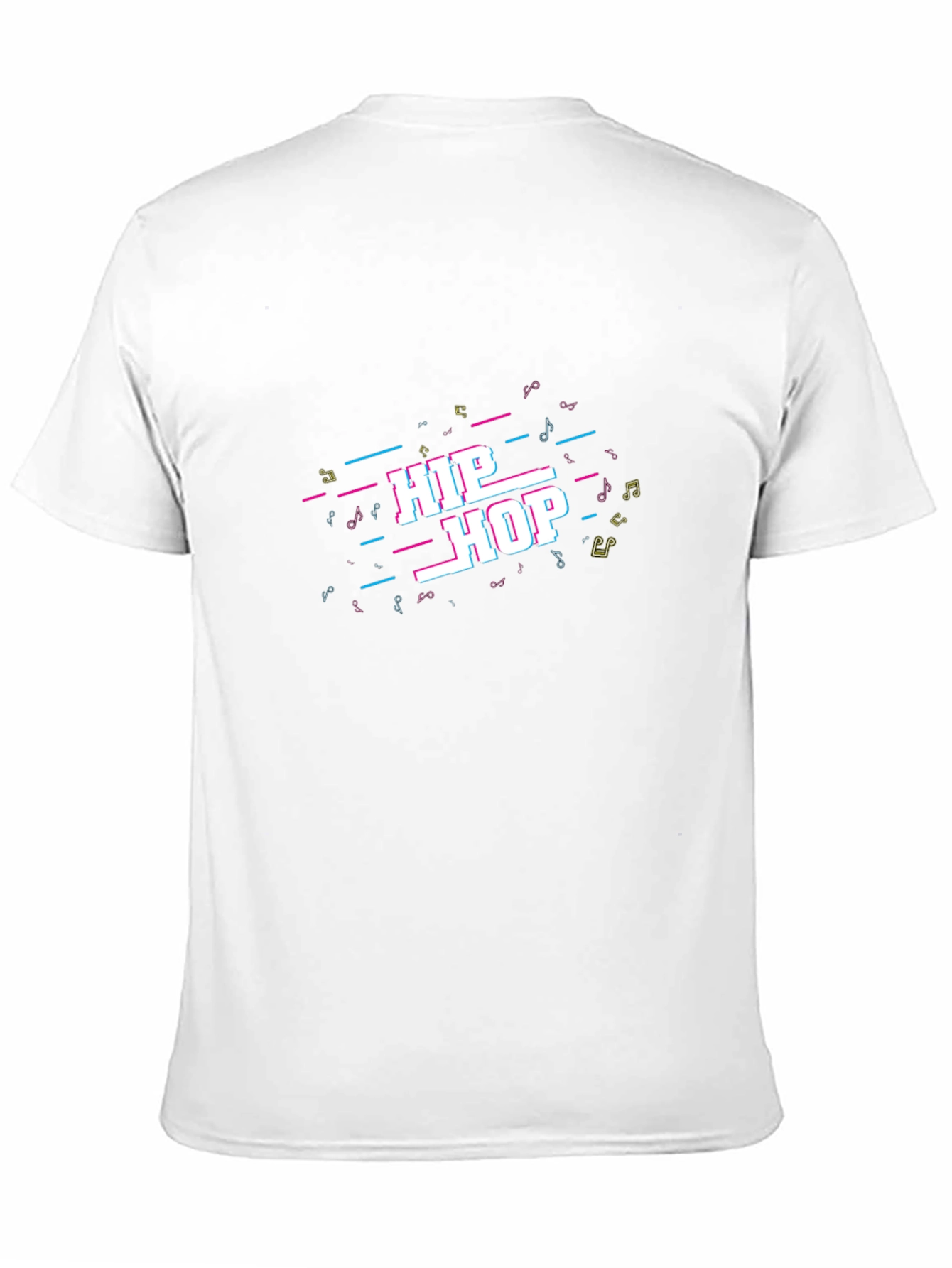Hip Hop Music Graphic Black Tee