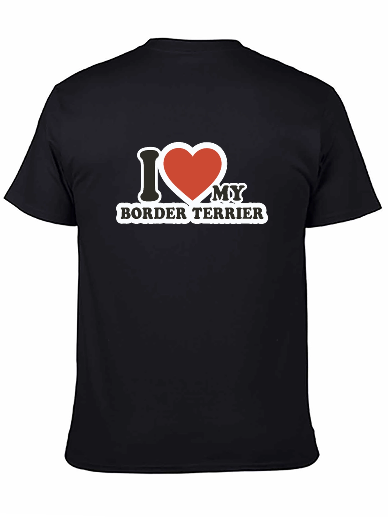 I Love My Border Terrier T-Shirt