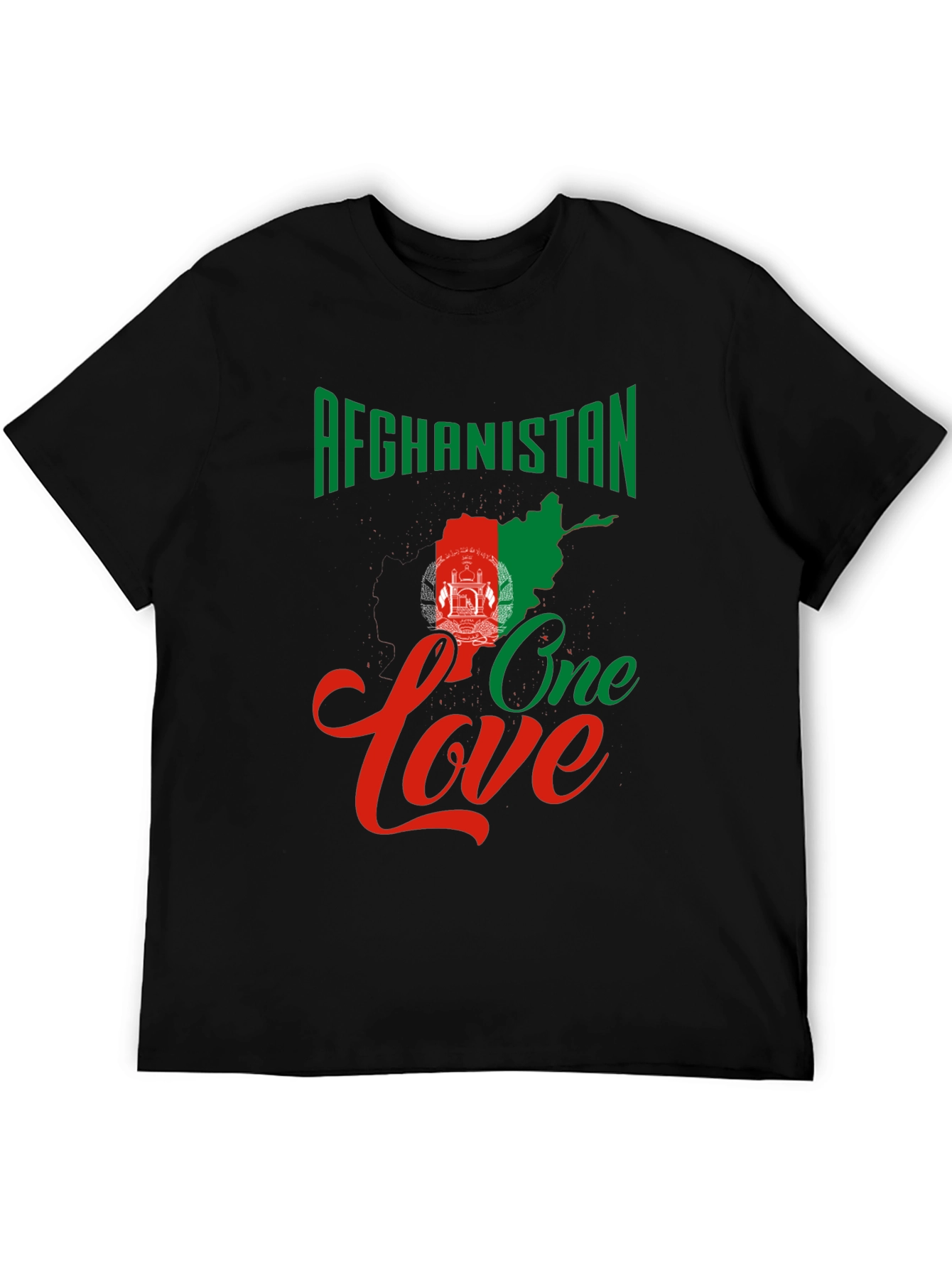 Afghanistan One Love Graphic T-Shirt