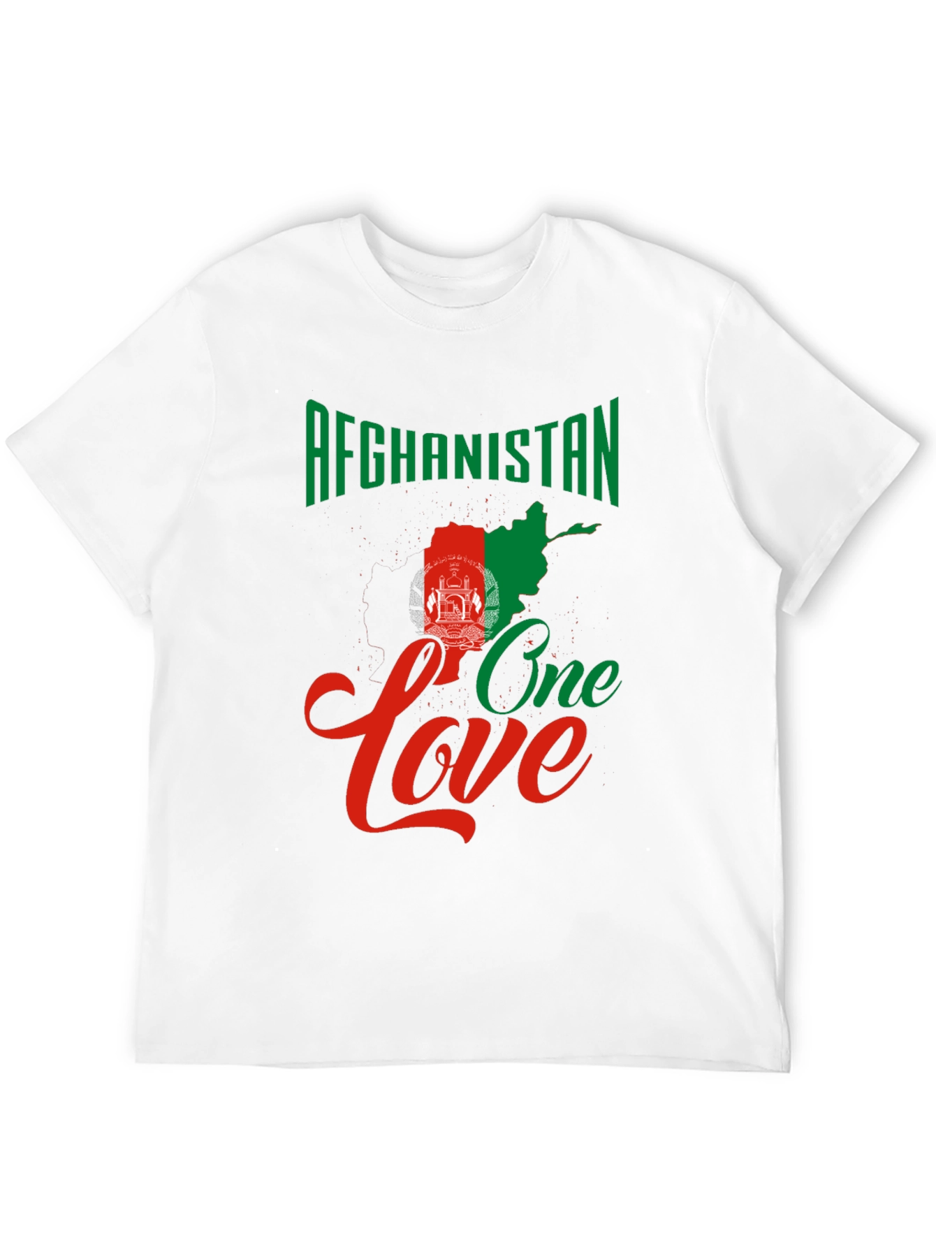 Afghanistan One Love Graphic T-Shirt