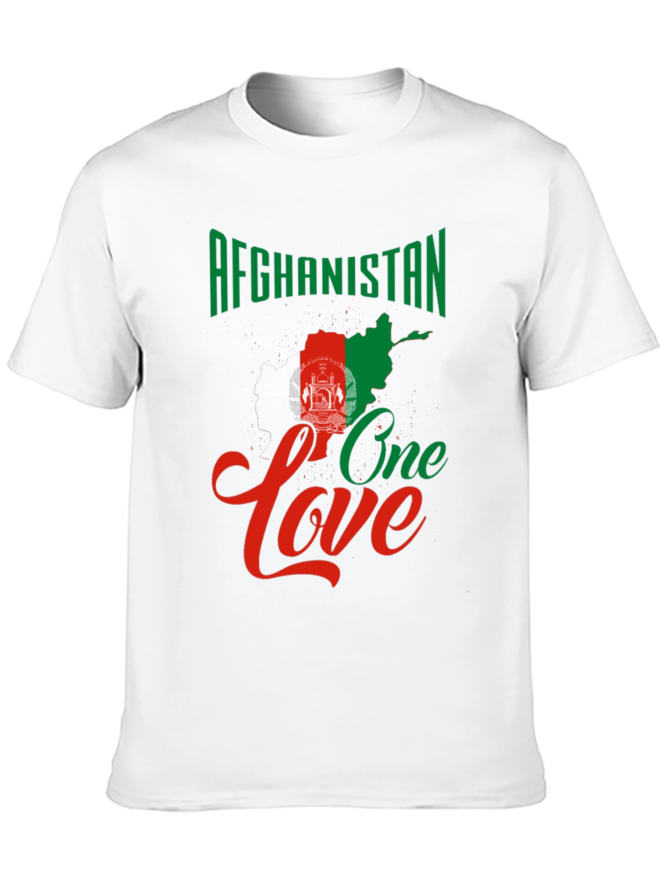 Afghanistan One Love Graphic T-Shirt