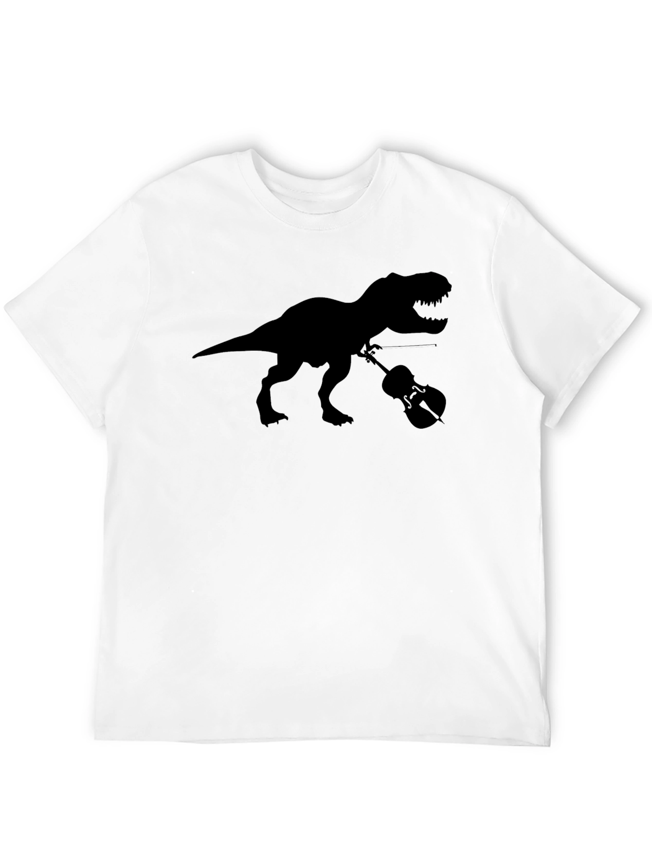 Dino Violist Black T-Shirt