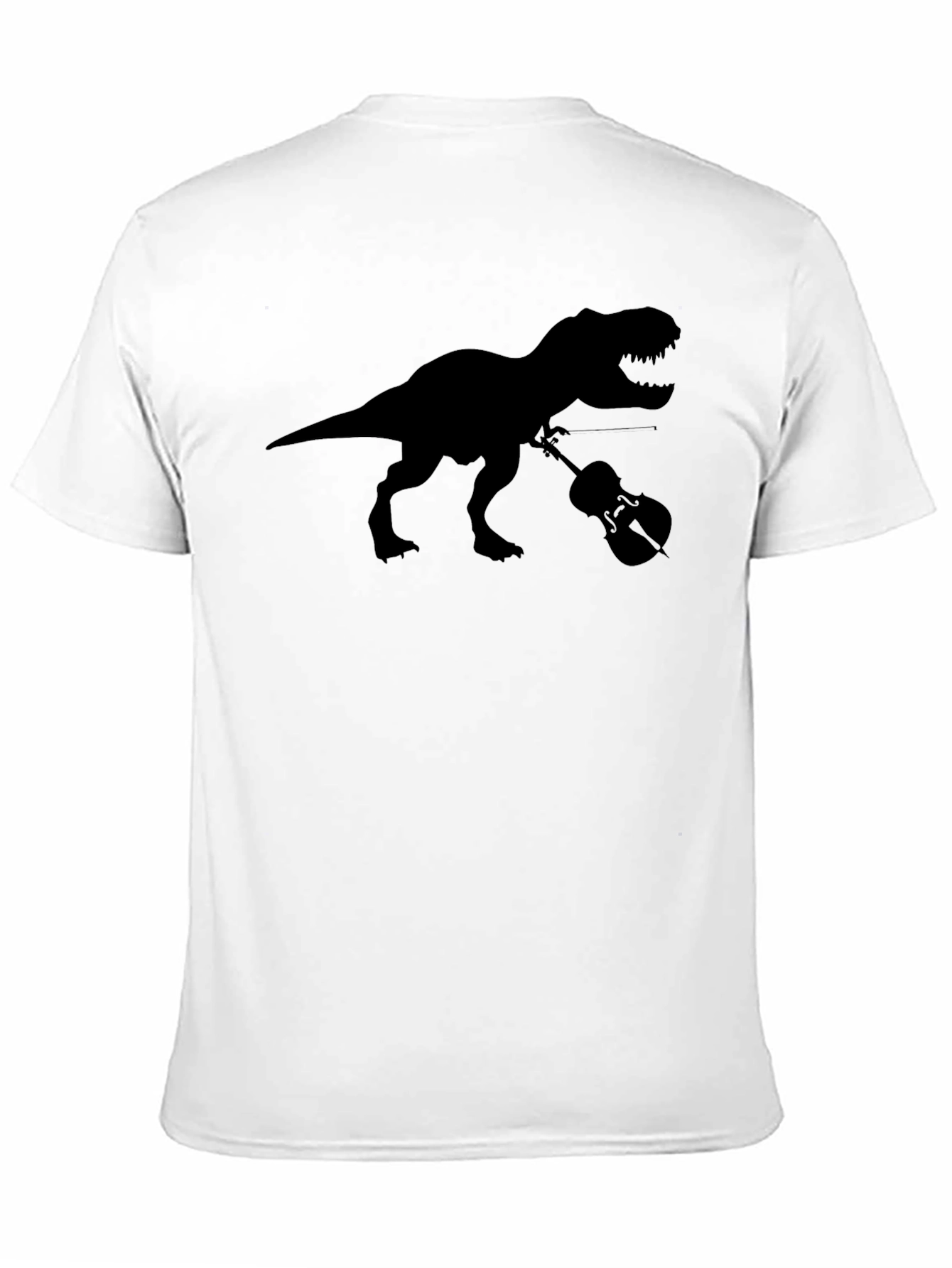 Dino Violist Black T-Shirt