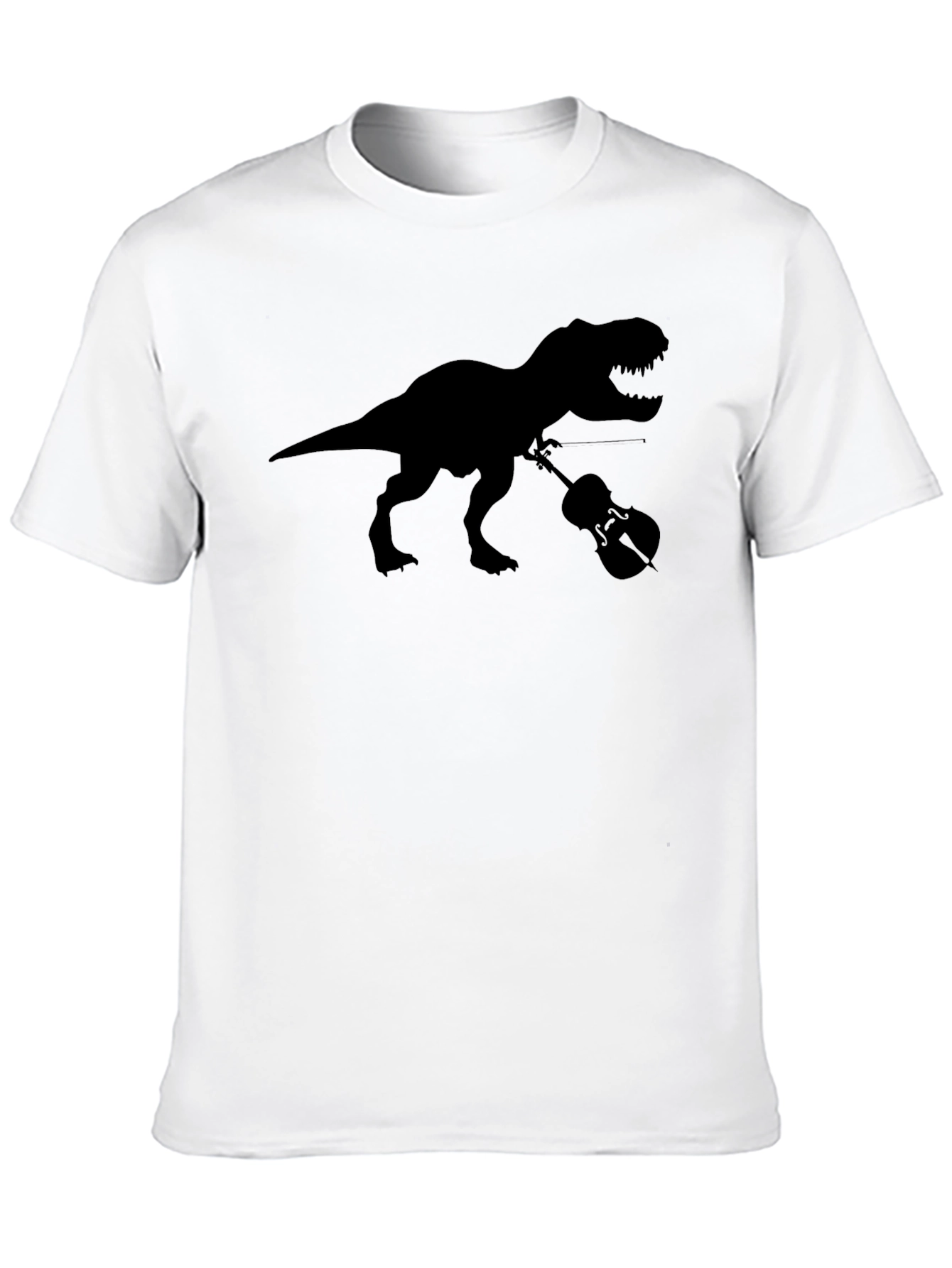 Dino Violist Black T-Shirt