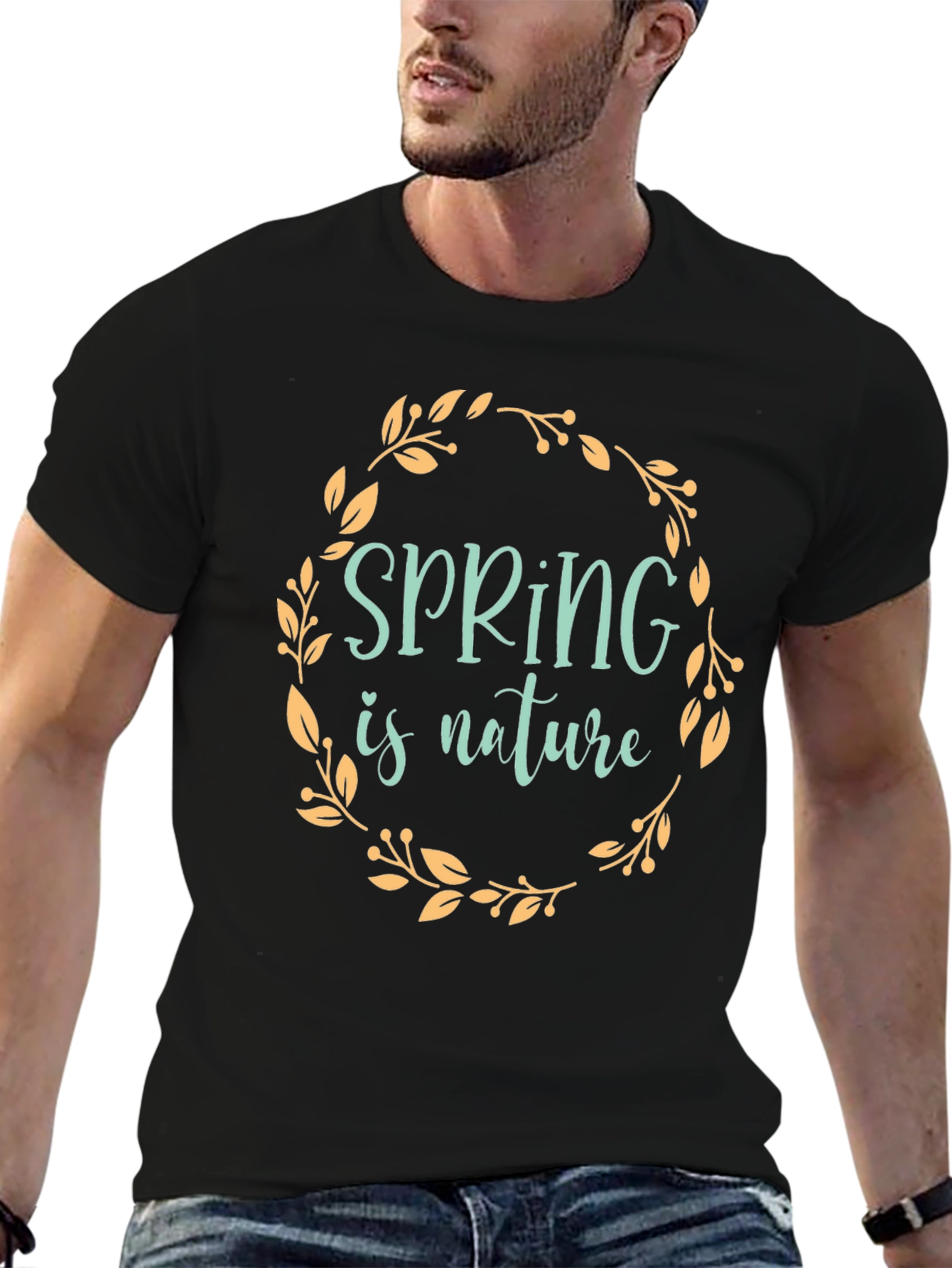 Spring is Nature Graphic T-Shirt