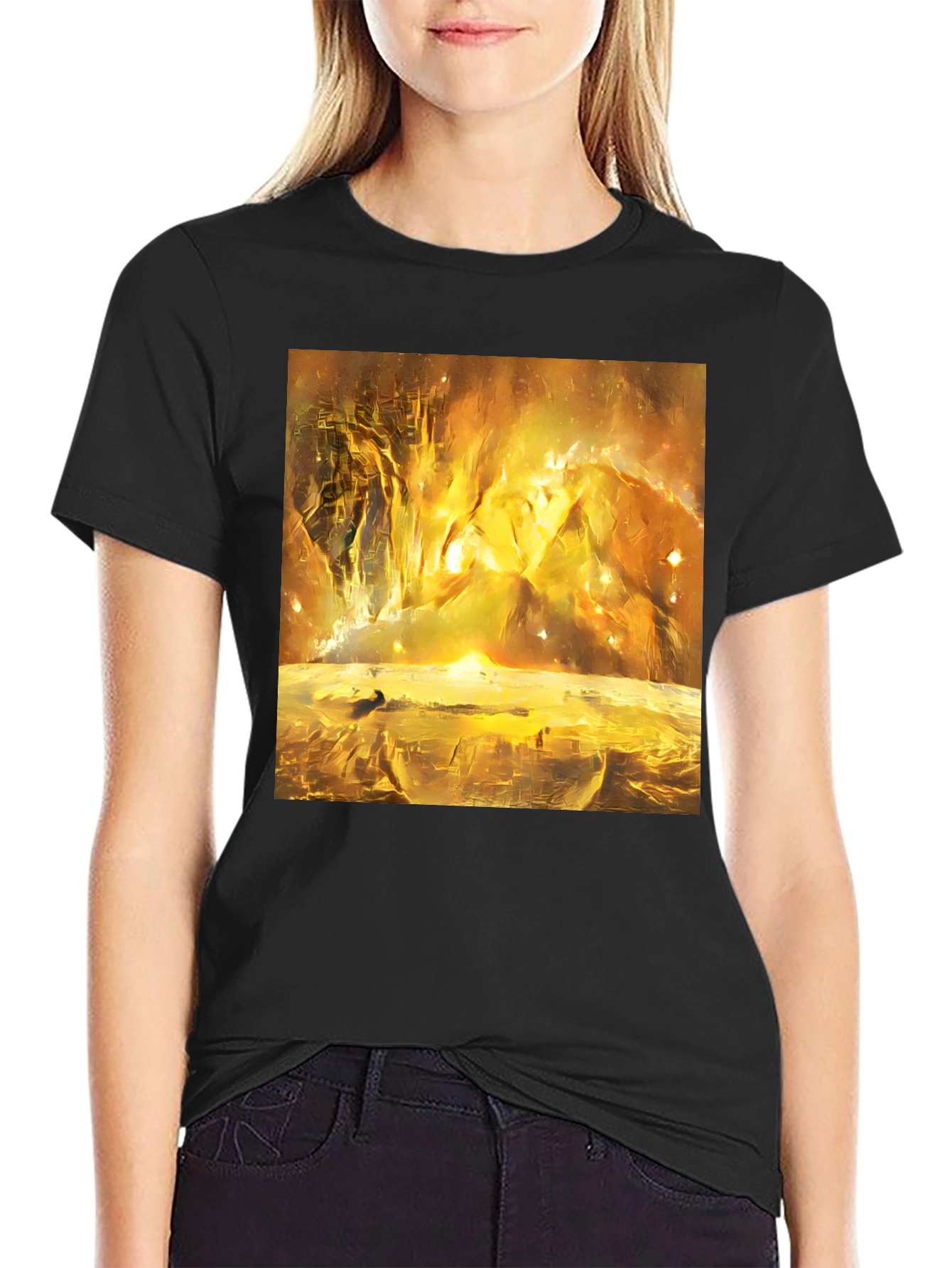 Golden Horizon Graphic Tee
