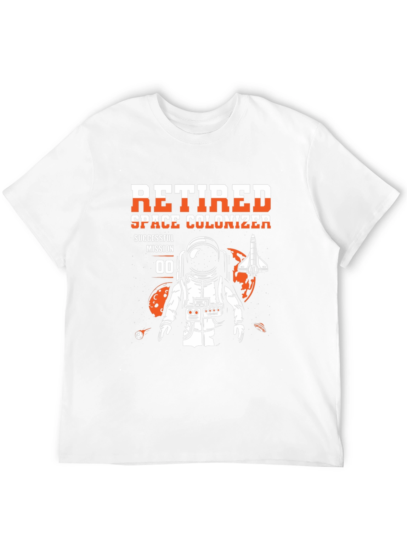 Retired Space Colonizer T-Shirt - Mission 00 Tee