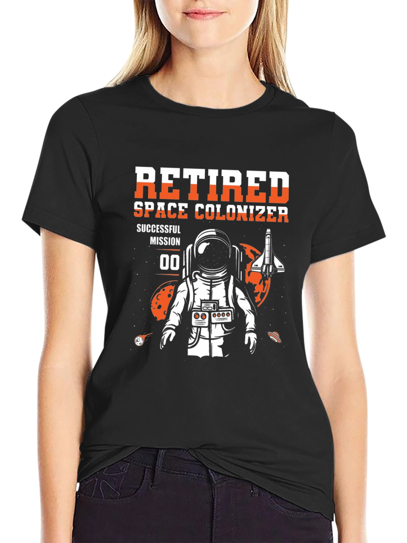 Retired Space Colonizer T-Shirt - Mission 00 Tee