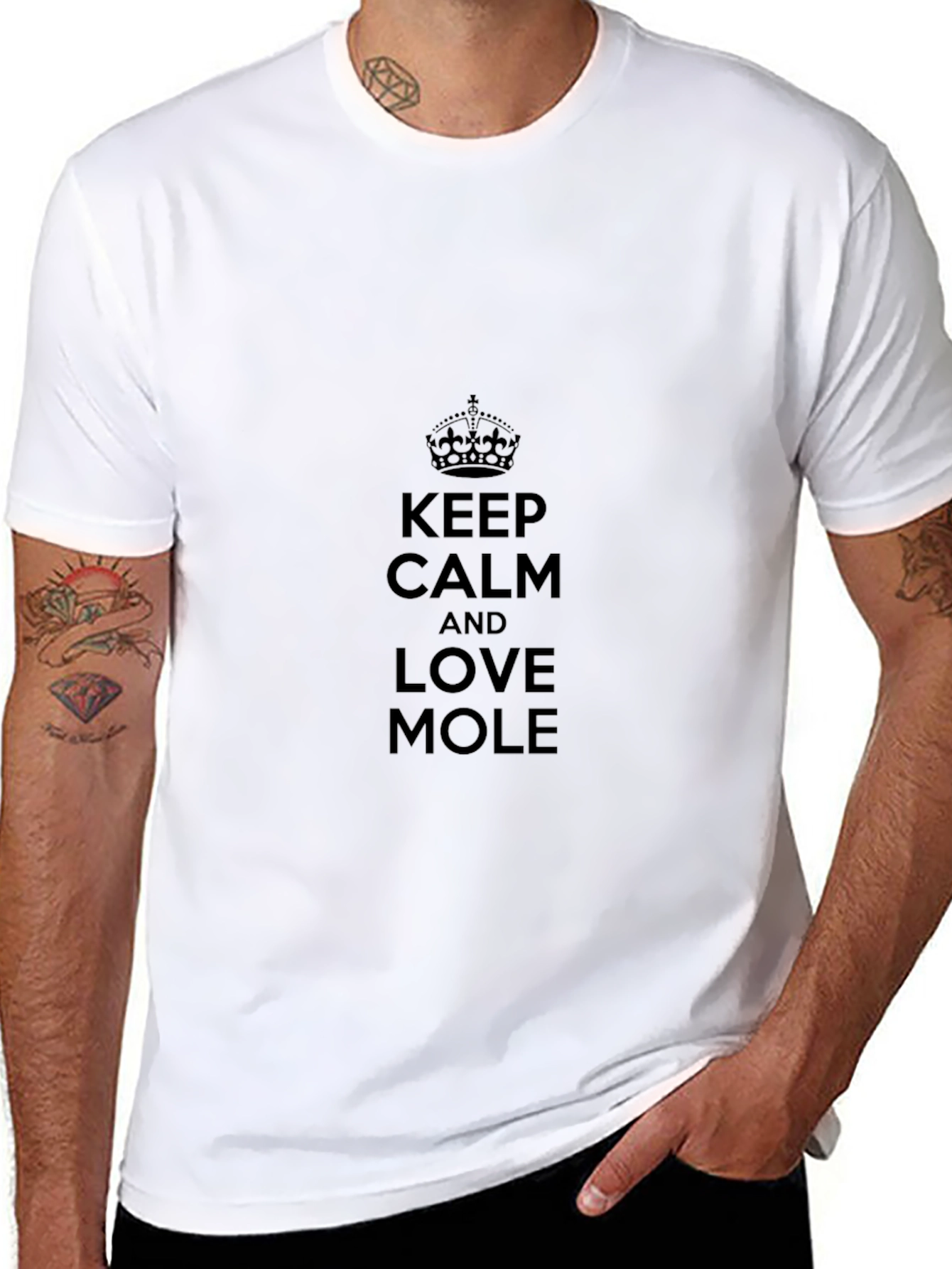Keep Calm and Love Mole T-Shirt