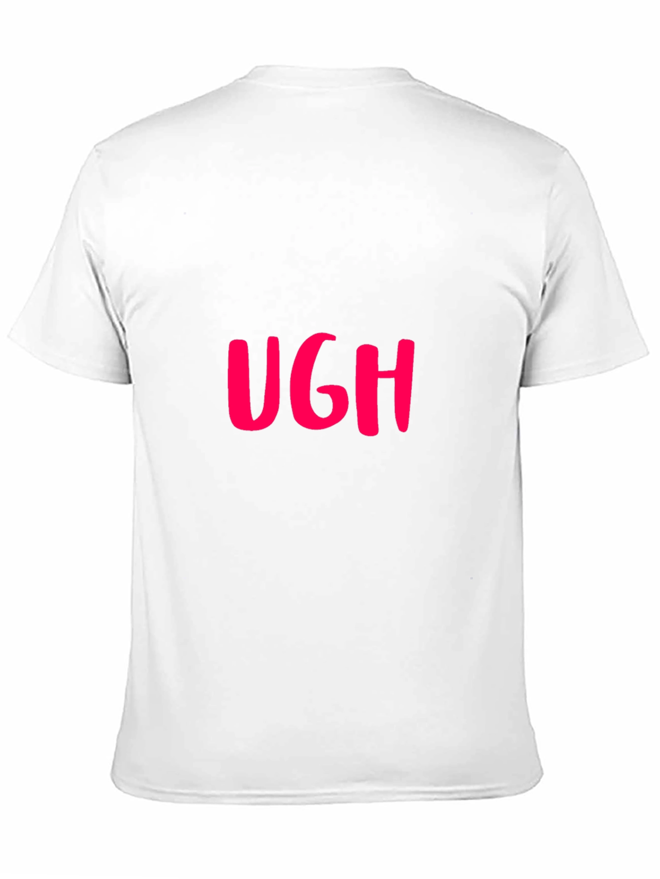 Ugh! Graphic T-Shirt - Black Casual Tee