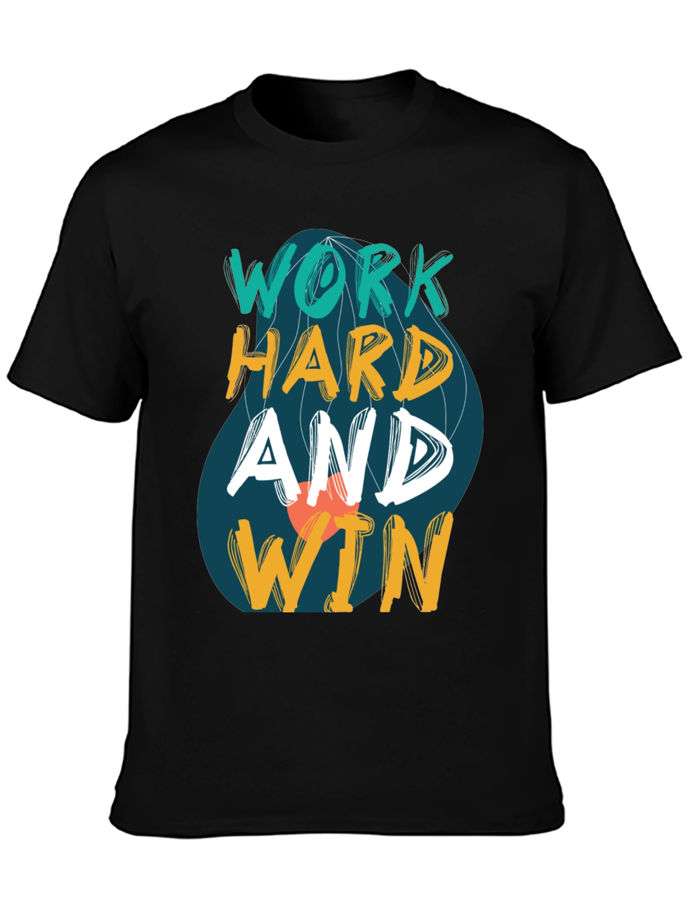 Work Hard and Win Graphic Tee