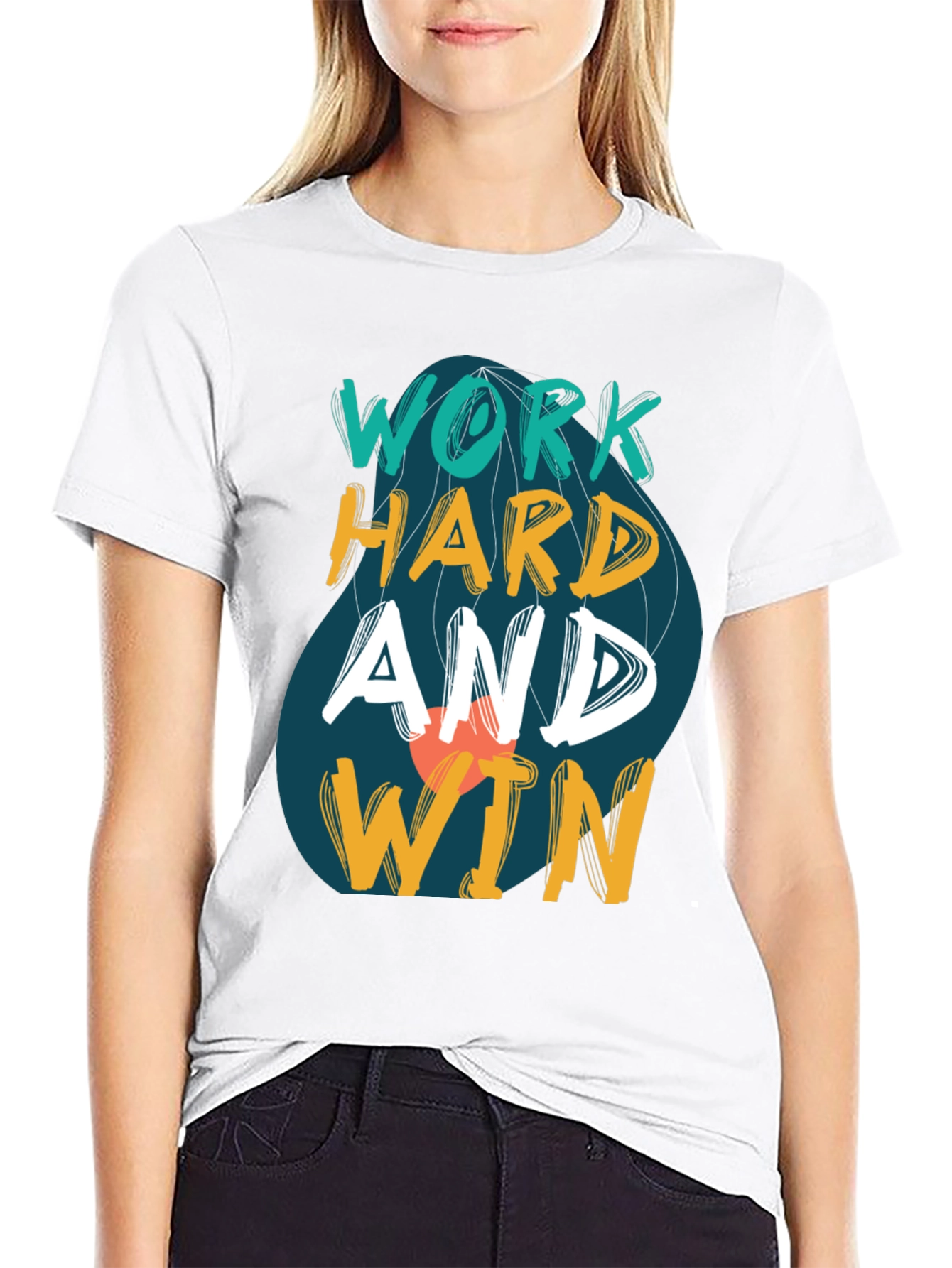 Work Hard and Win Graphic Tee