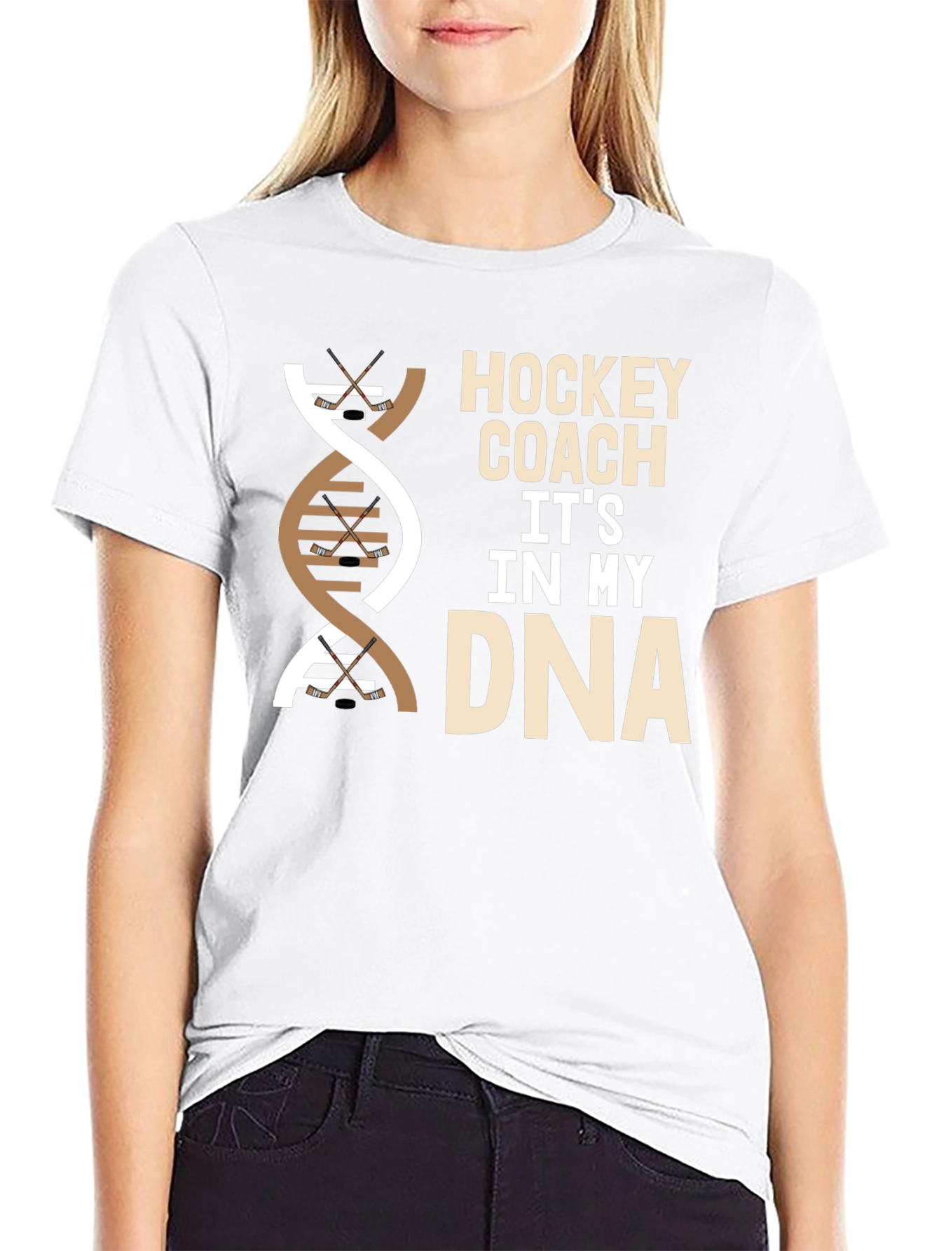 Hockey Coach DNA T-Shirt