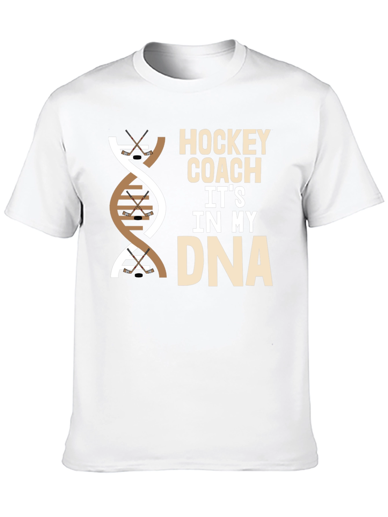 Hockey Coach DNA T-Shirt