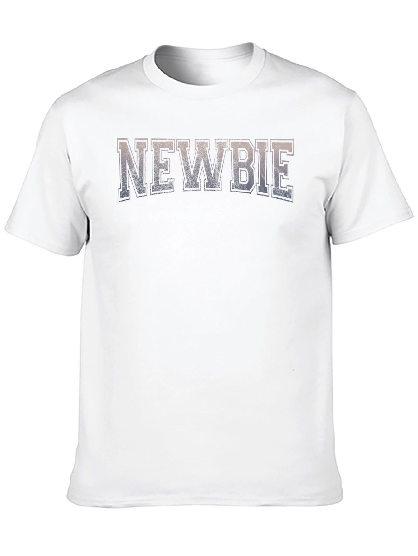 Newbie Graphic T-Shirt - Black Crew Neck