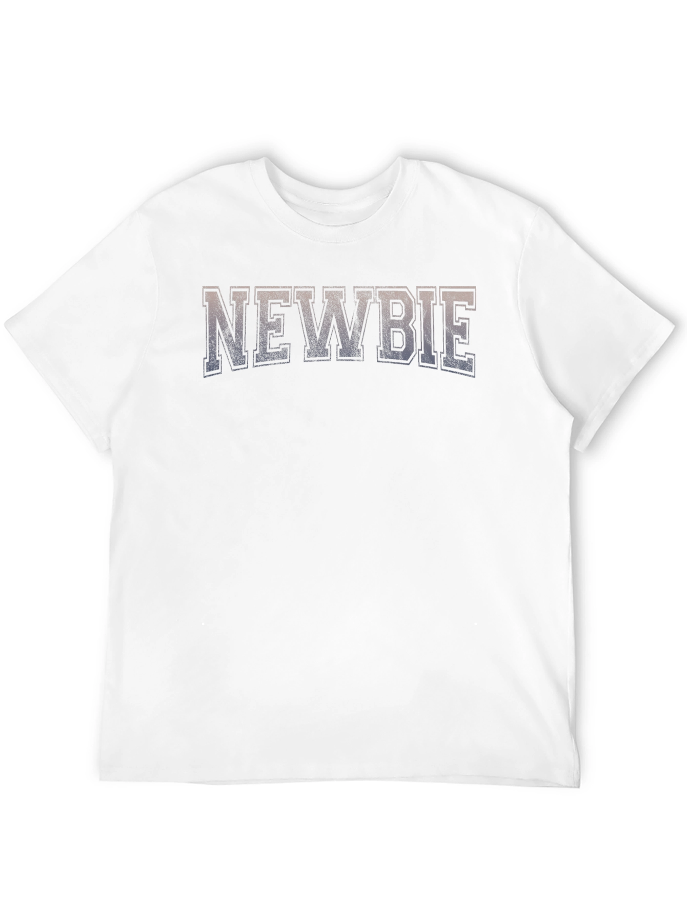Newbie Graphic T-Shirt - Black Crew Neck