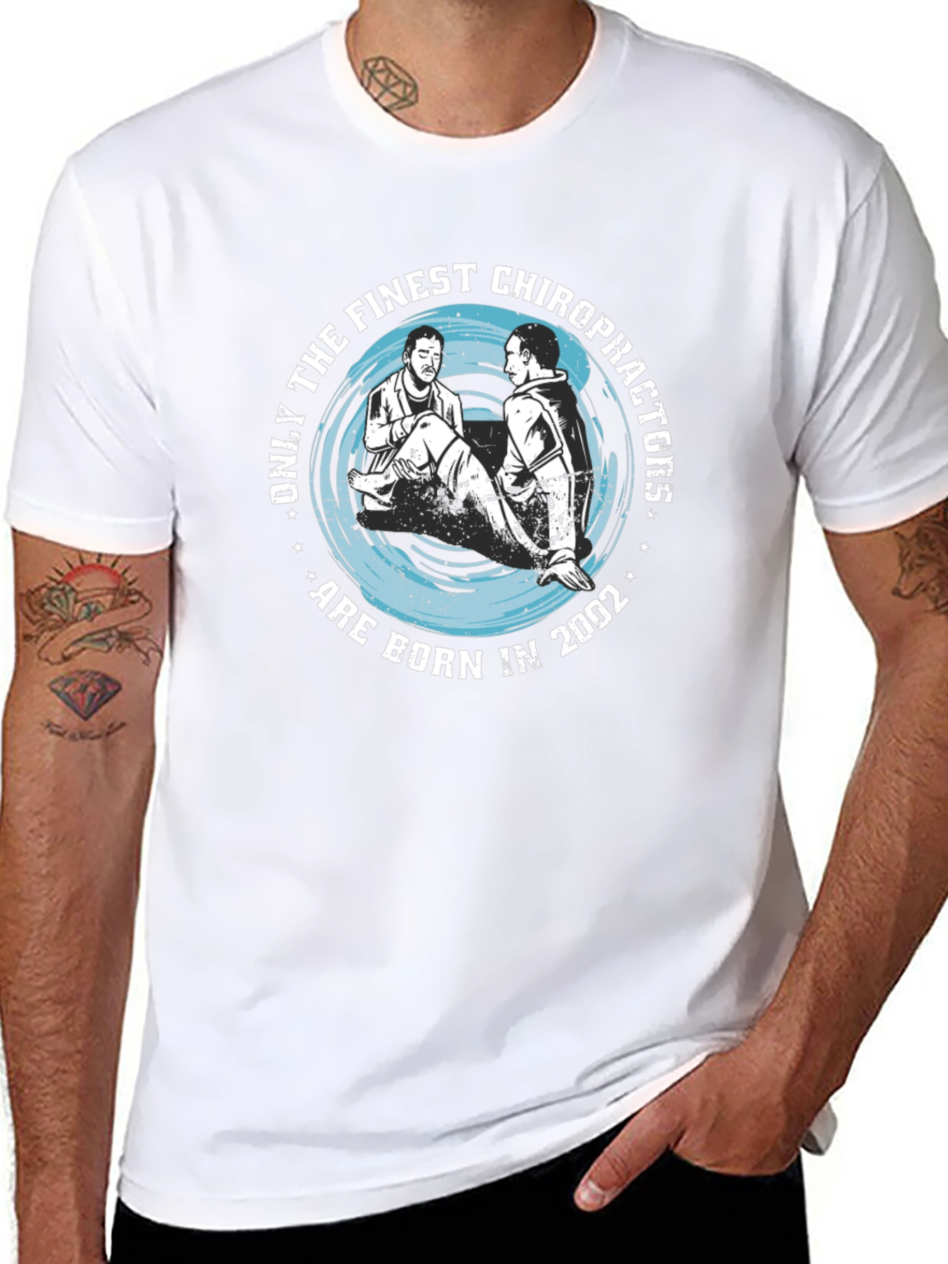 Chiropractor Born in 2002 Graphic T-Shirt