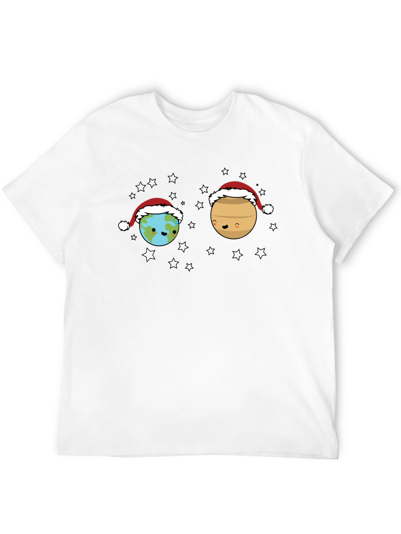 Planet Earth Santa T-Shirt