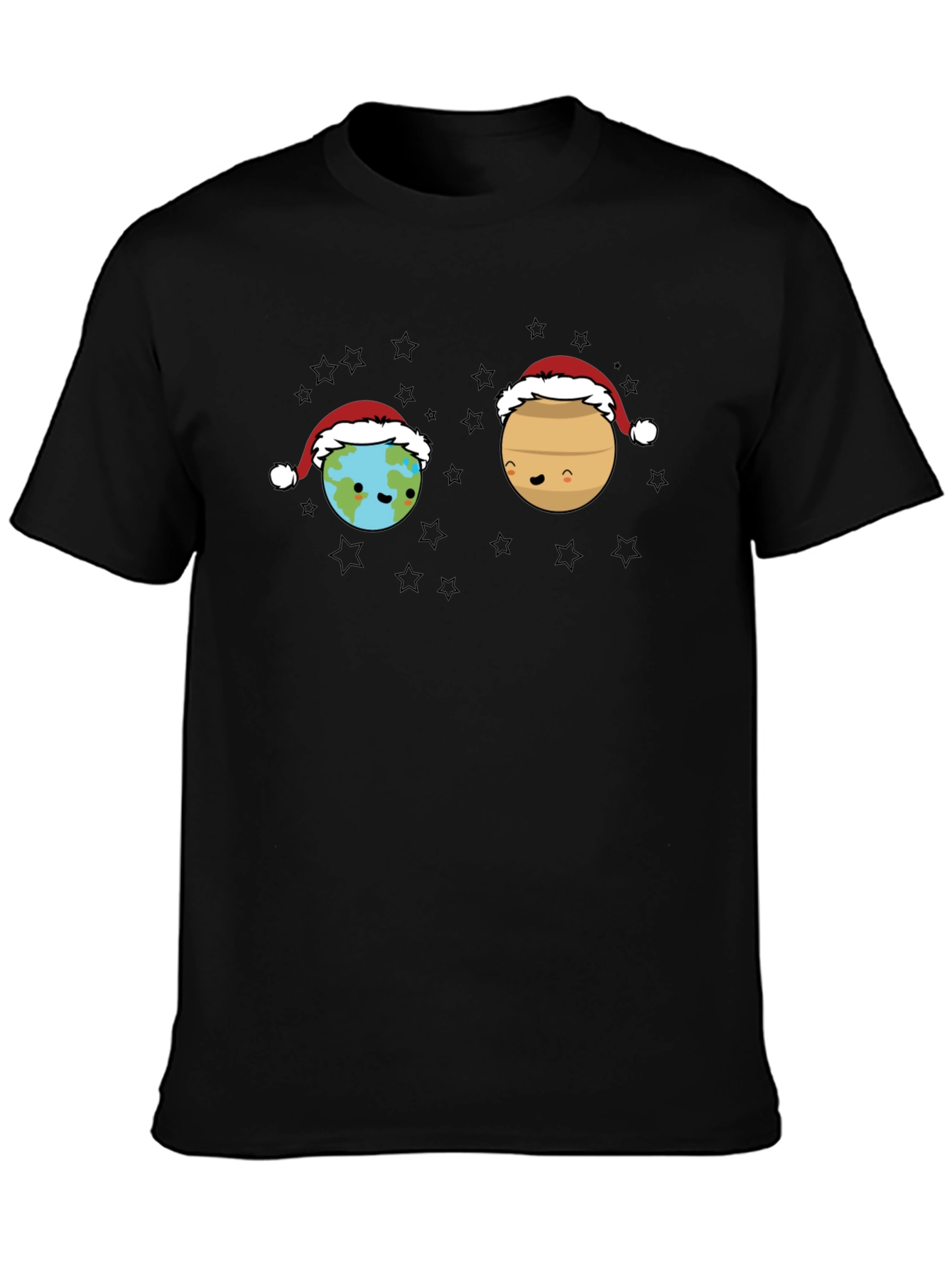 Planet Earth Santa T-Shirt