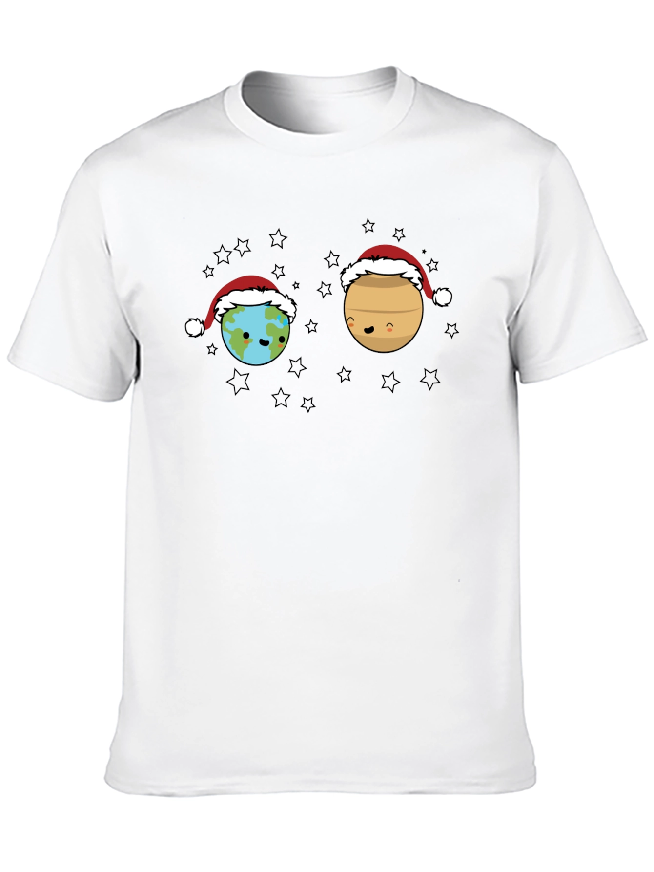 Planet Earth Santa T-Shirt