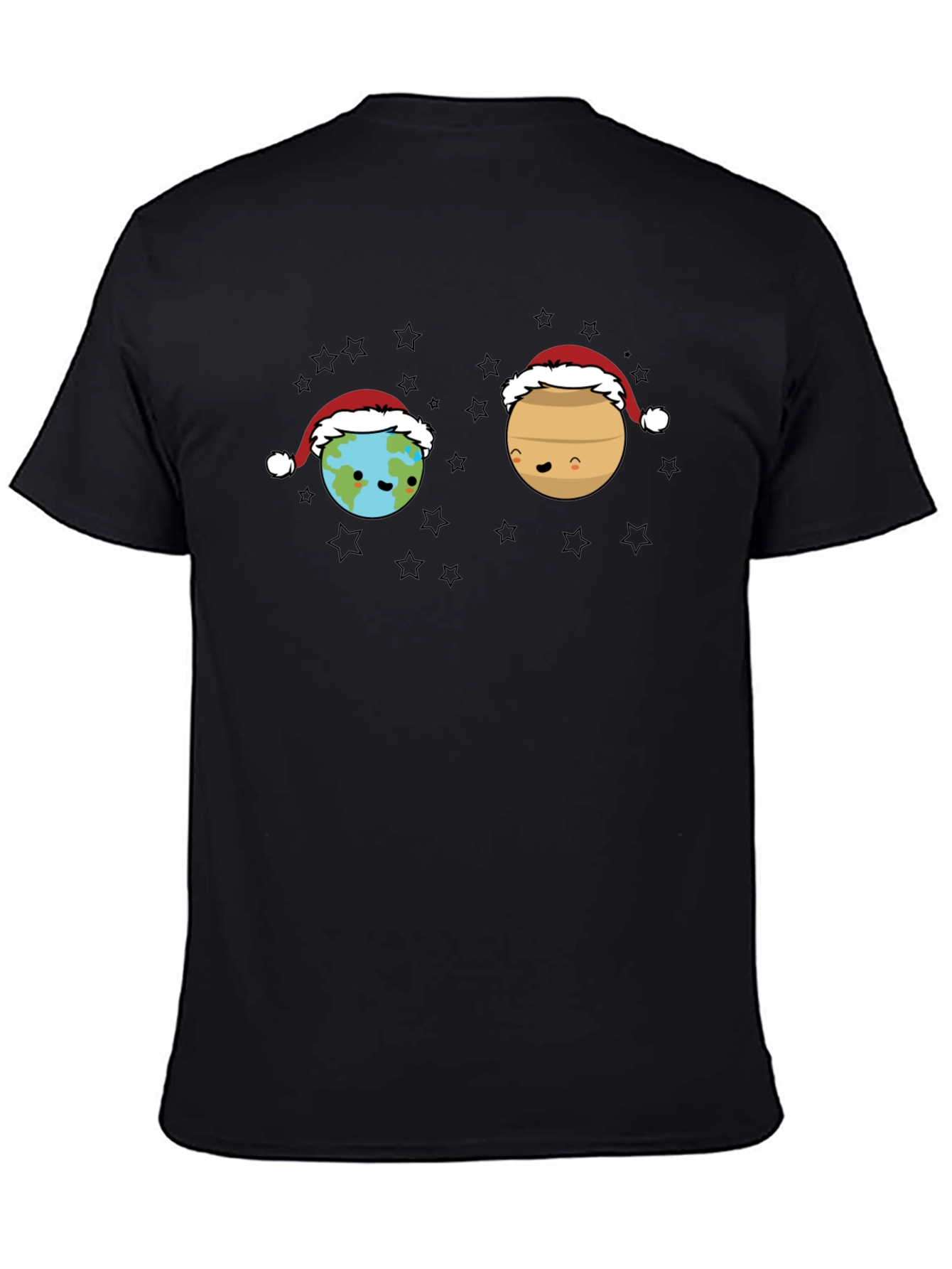 Planet Earth Santa T-Shirt