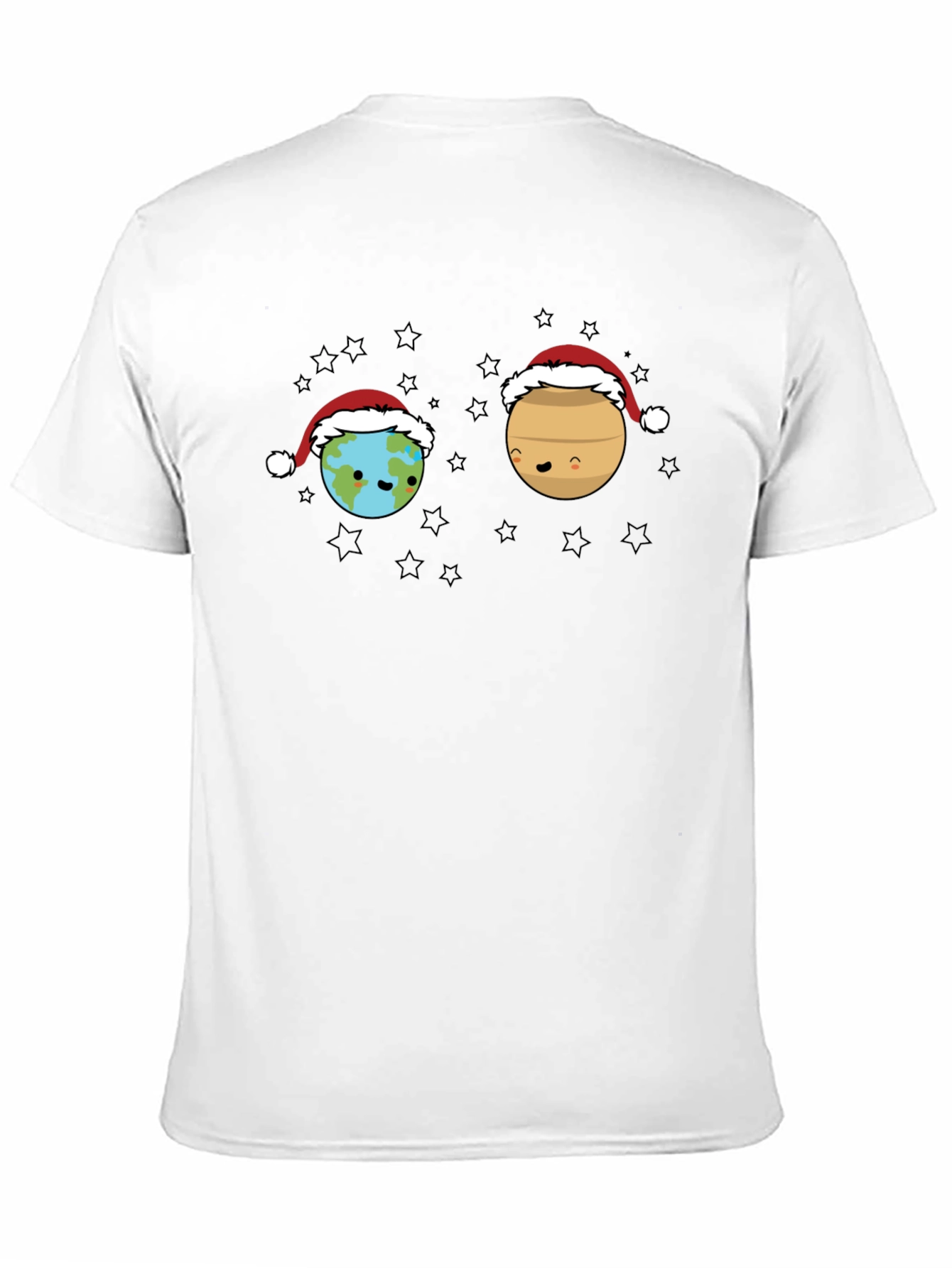 Planet Earth Santa T-Shirt
