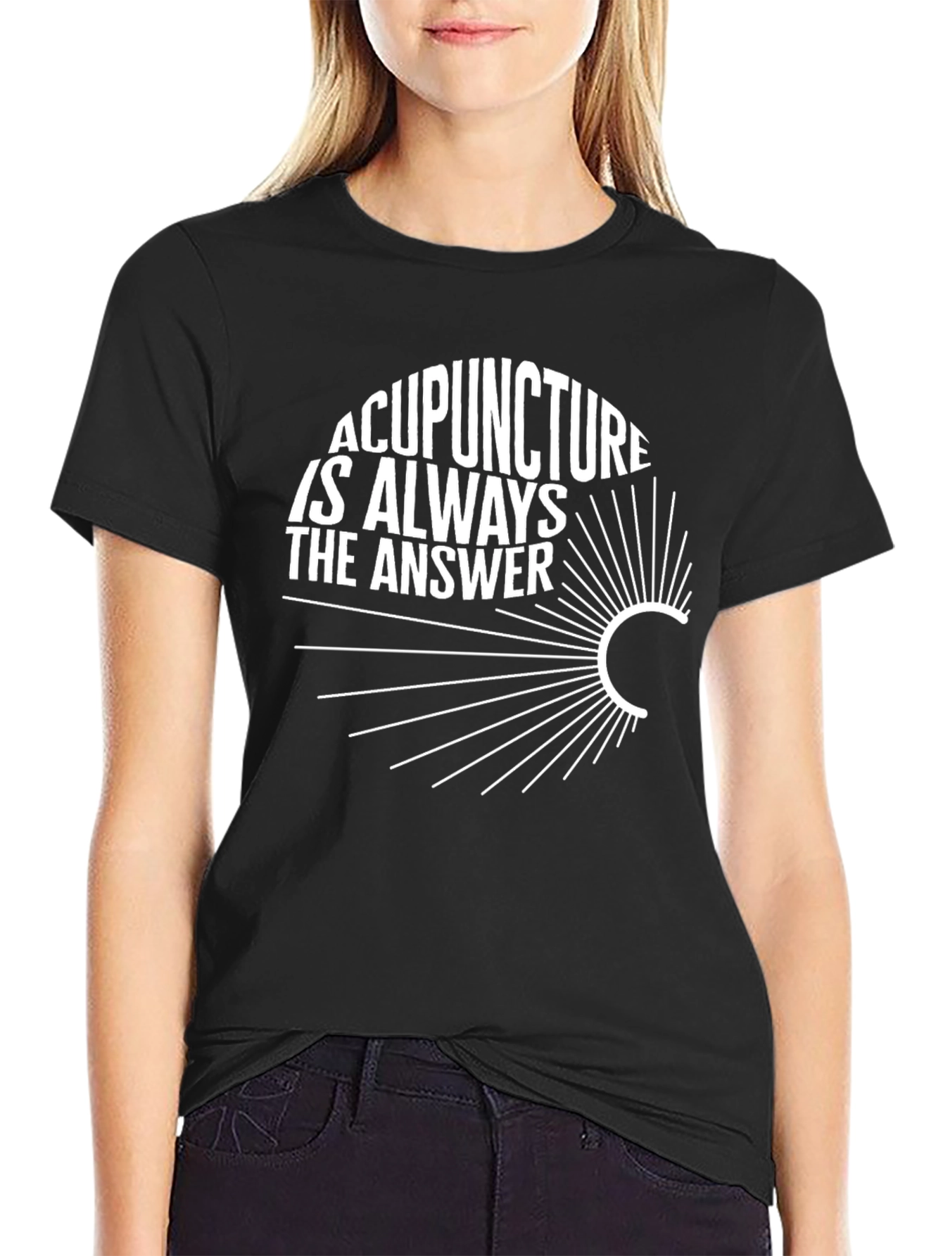 Acupuncture is Always the Answer Graphic Tee