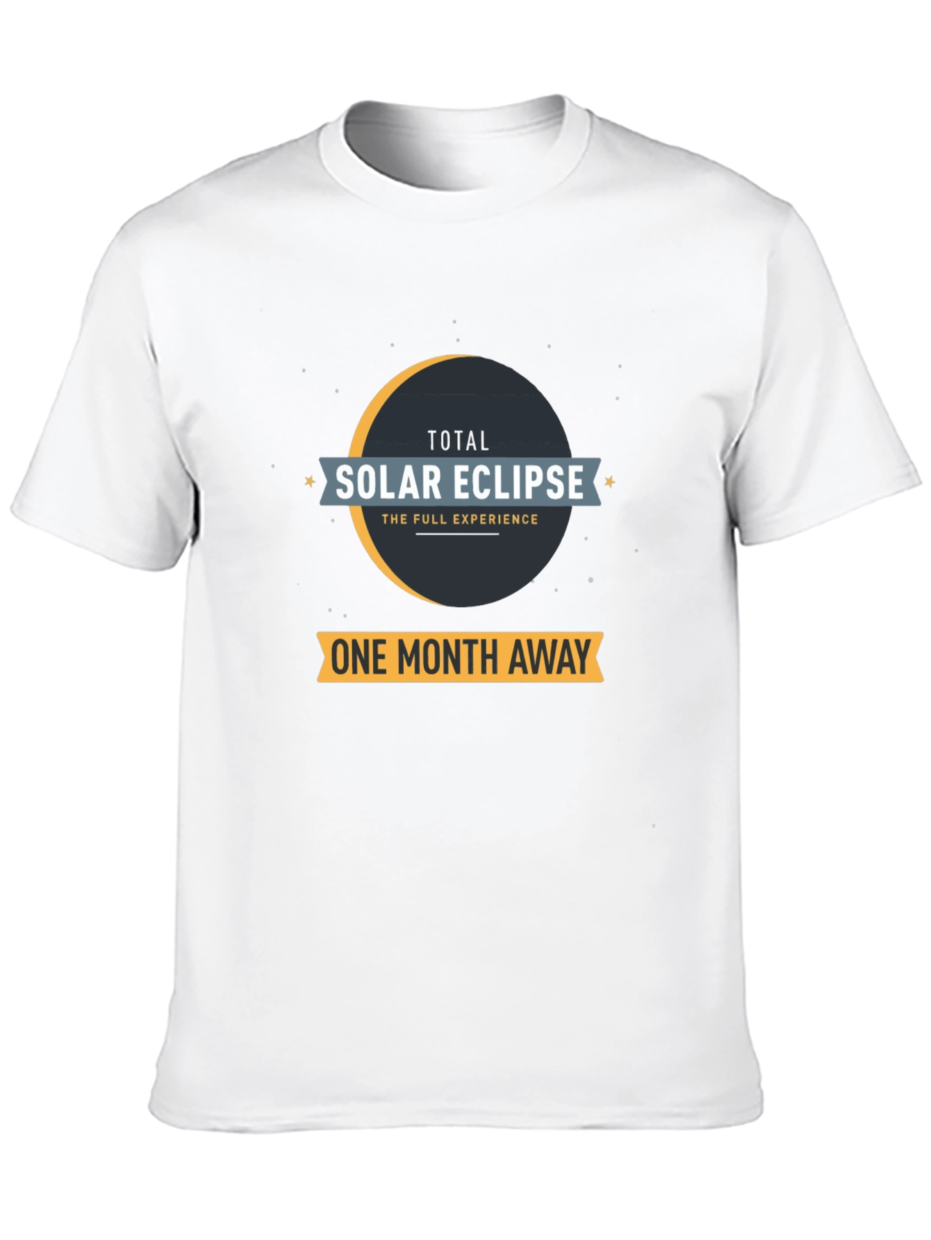 Total Solar Eclipse T-Shirt - One Month Away