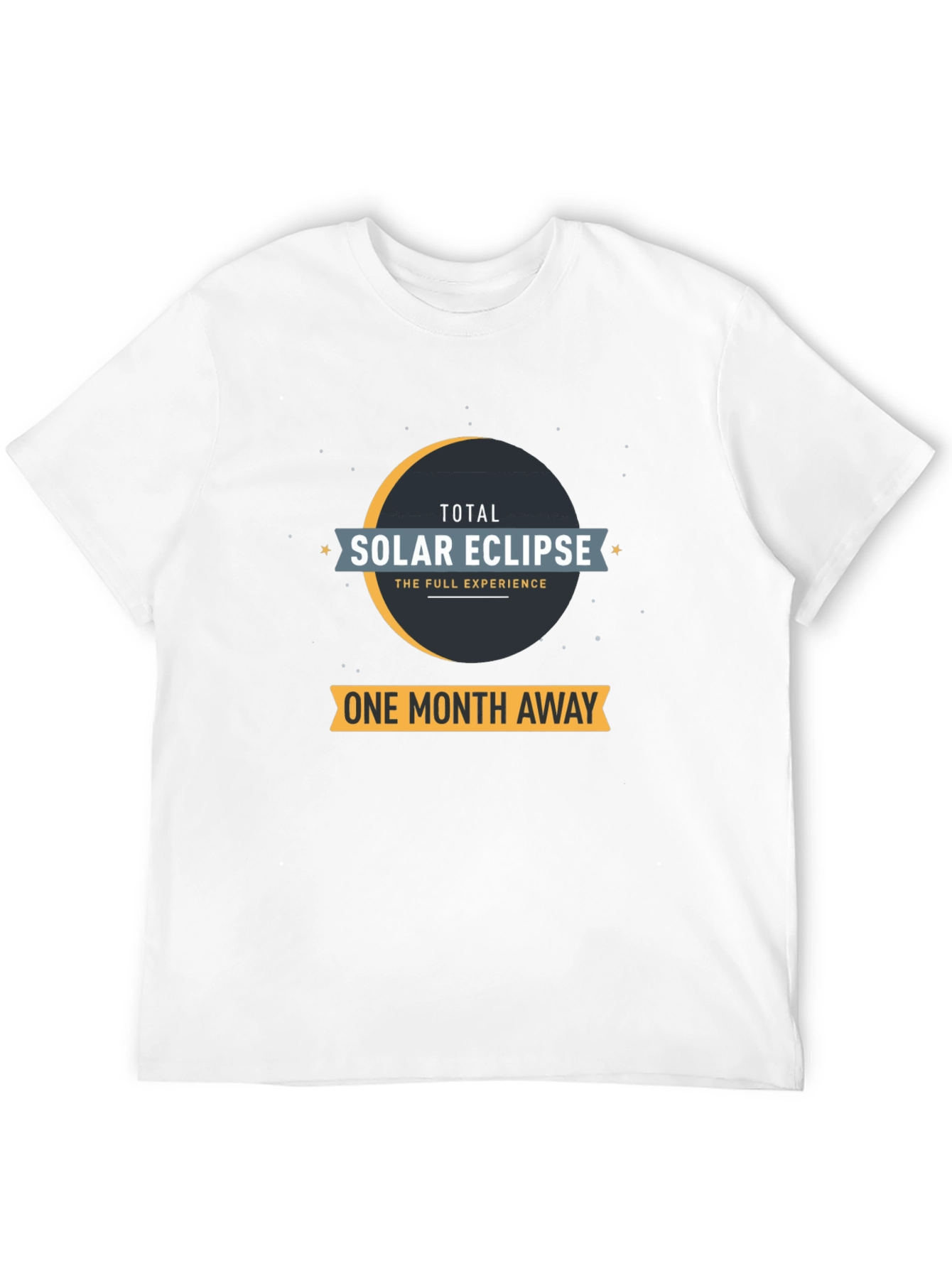 Total Solar Eclipse T-Shirt - One Month Away